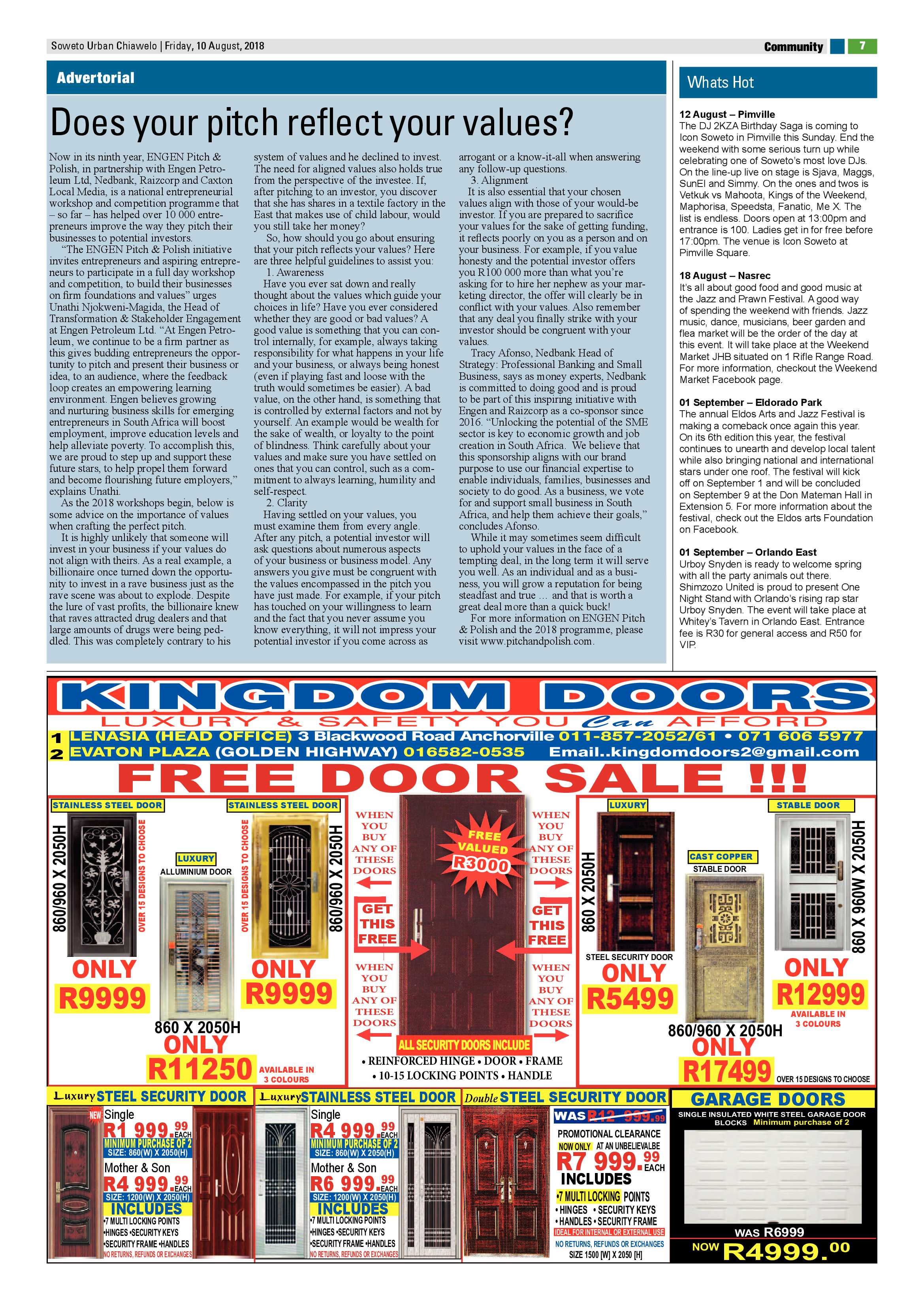 Chiawelo – August 10, 2018 issue page 7