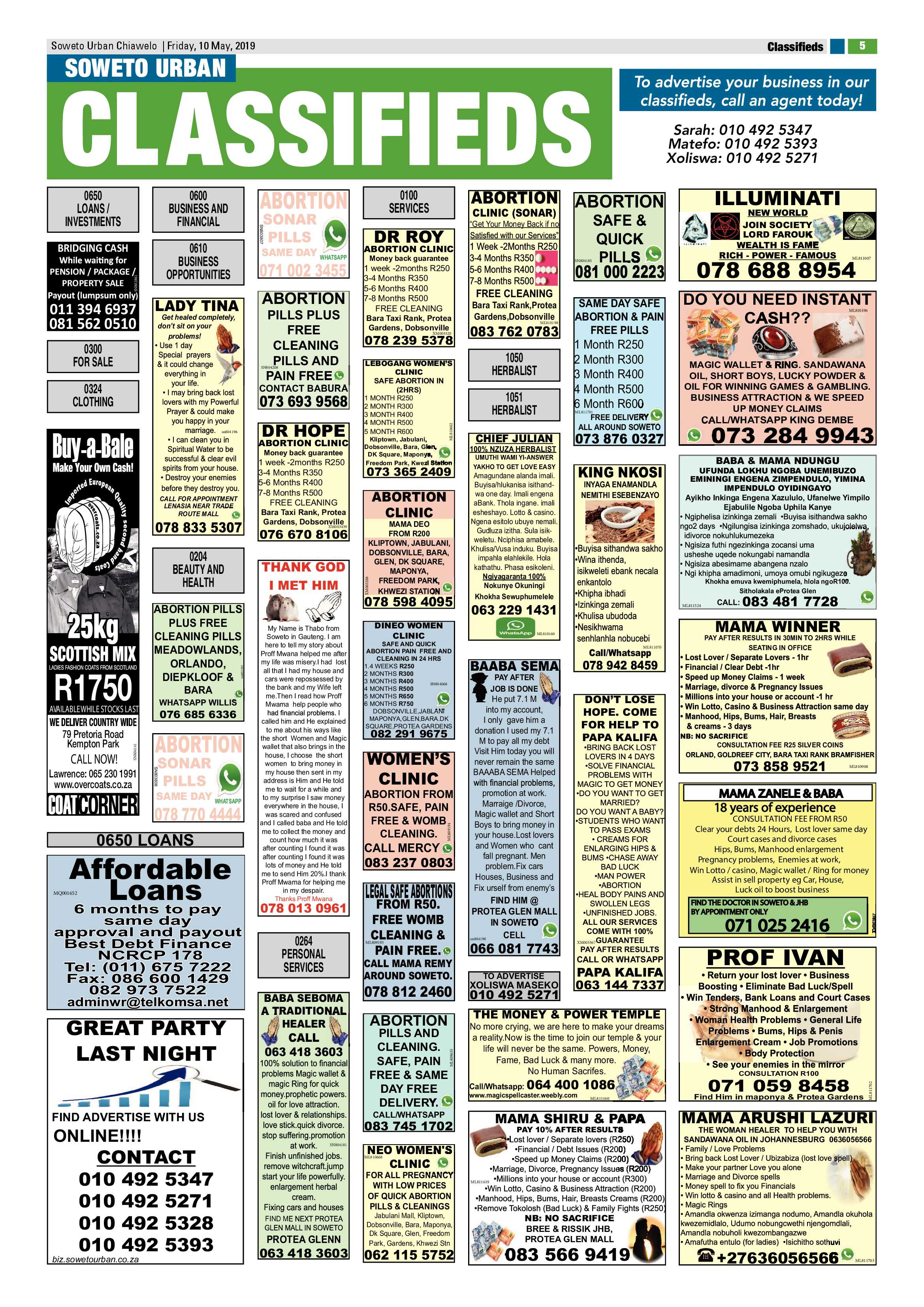 Chiawelo News – May 10, 2019 page 5