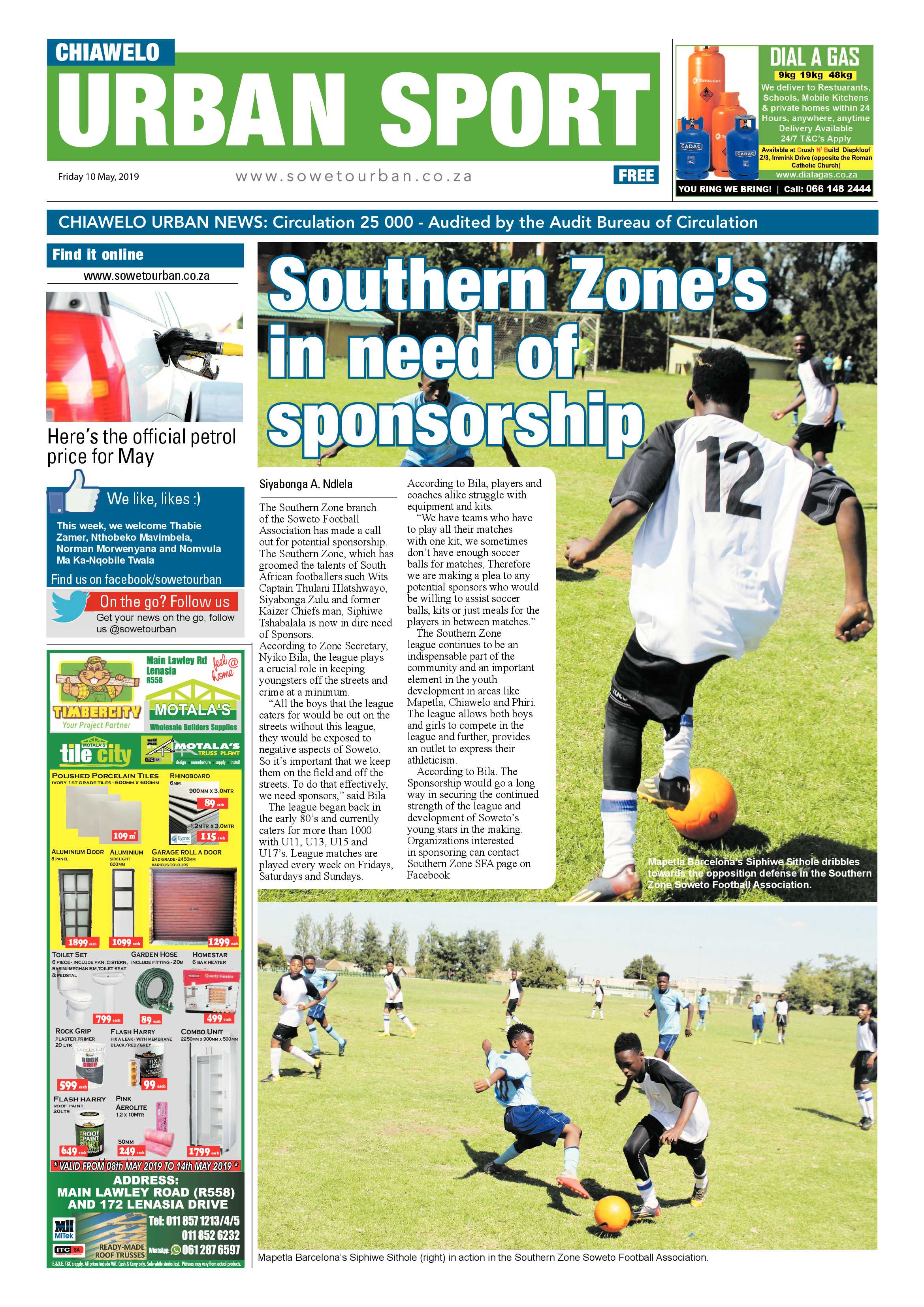 Chiawelo News – May 10, 2019 page 8