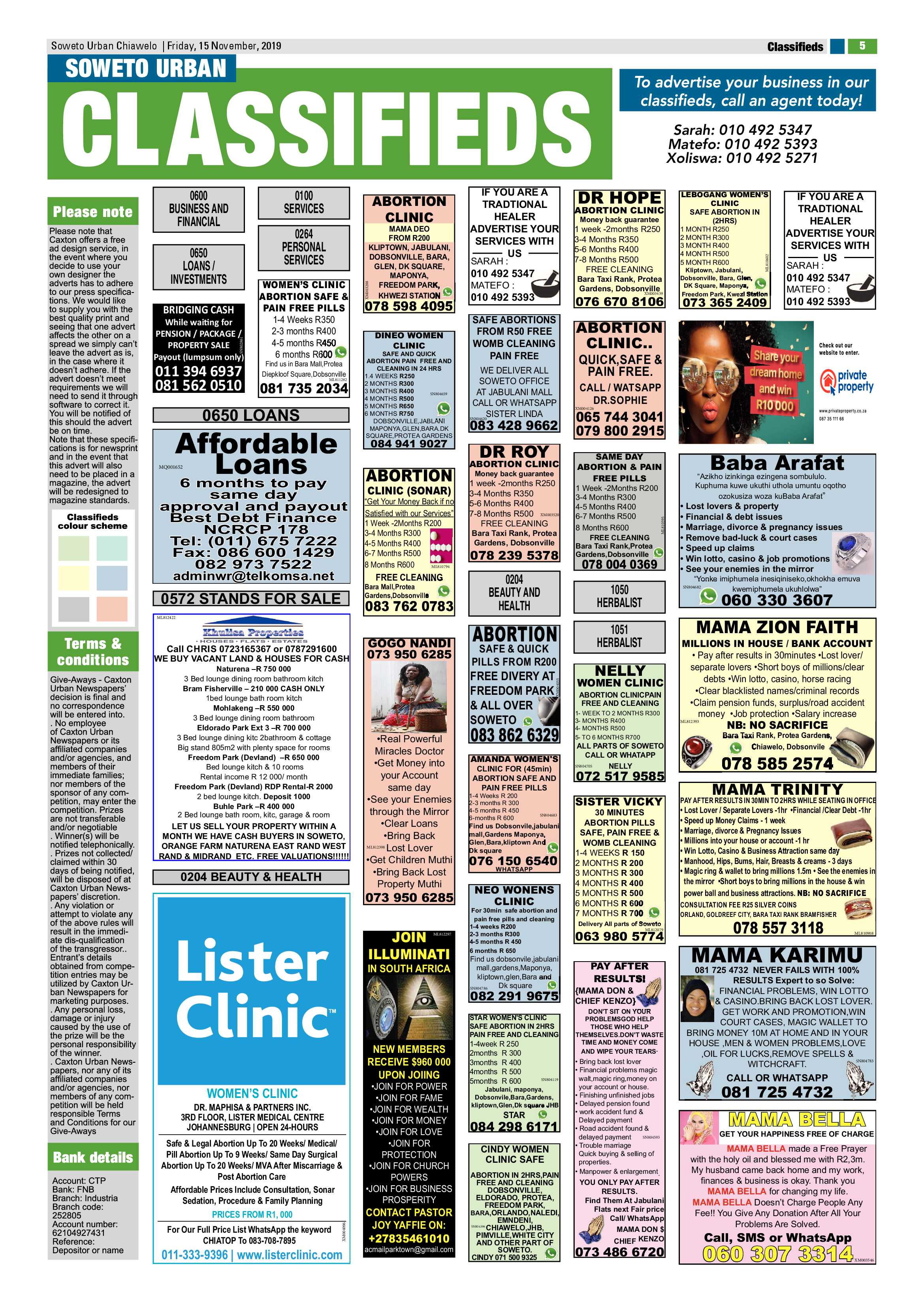Chiawelo News – November 15, 2019 page 5