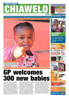 Jan 18 – Chiawelo News