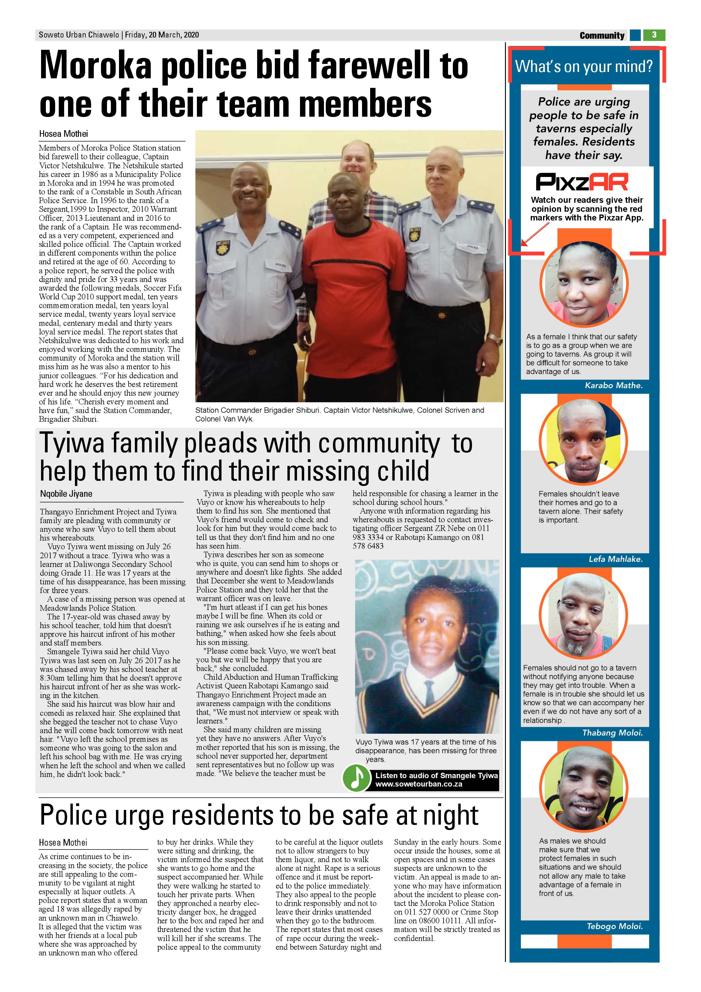 Chiawelo March 20, 2020 page 3