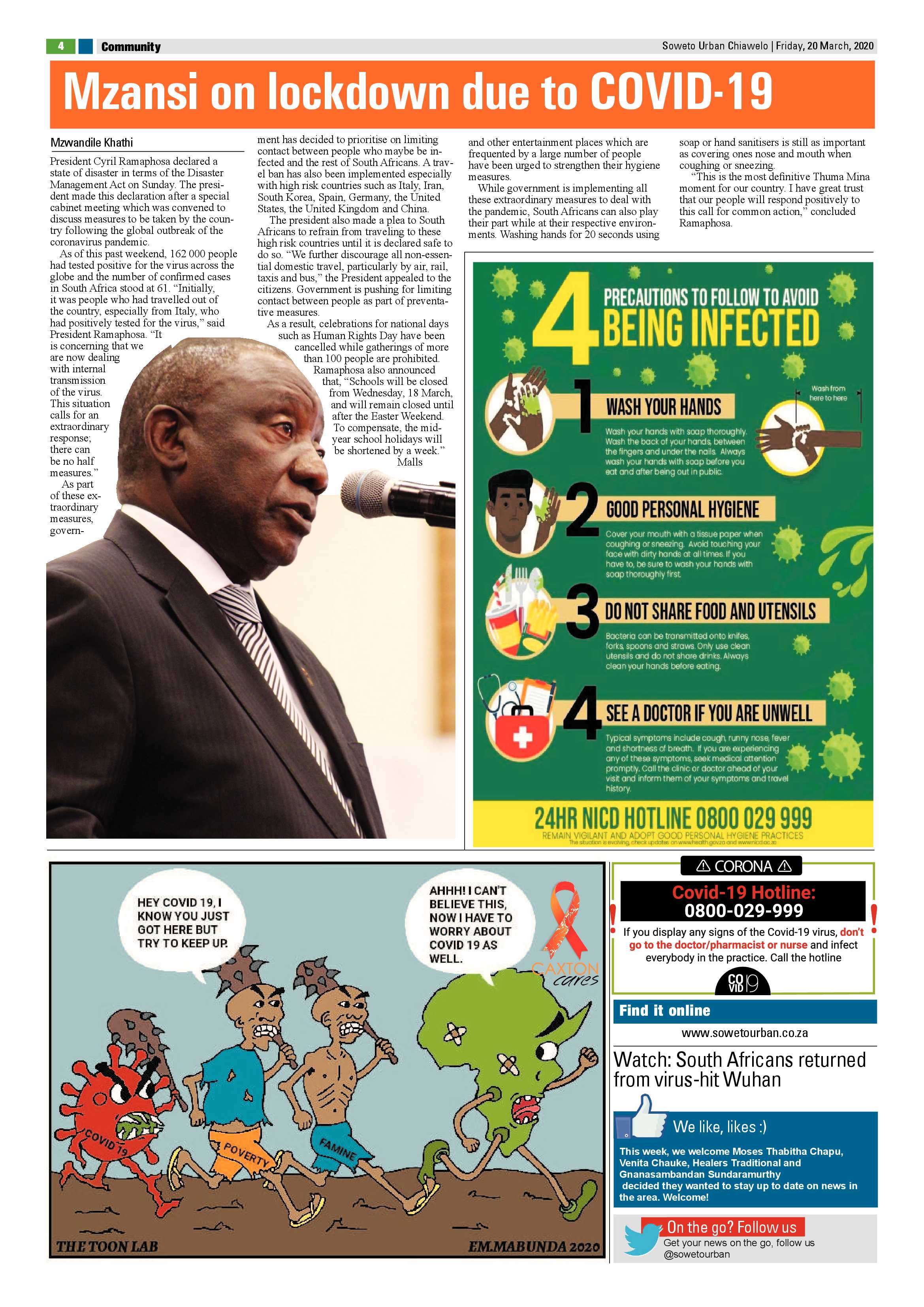 Chiawelo March 20, 2020 page 4