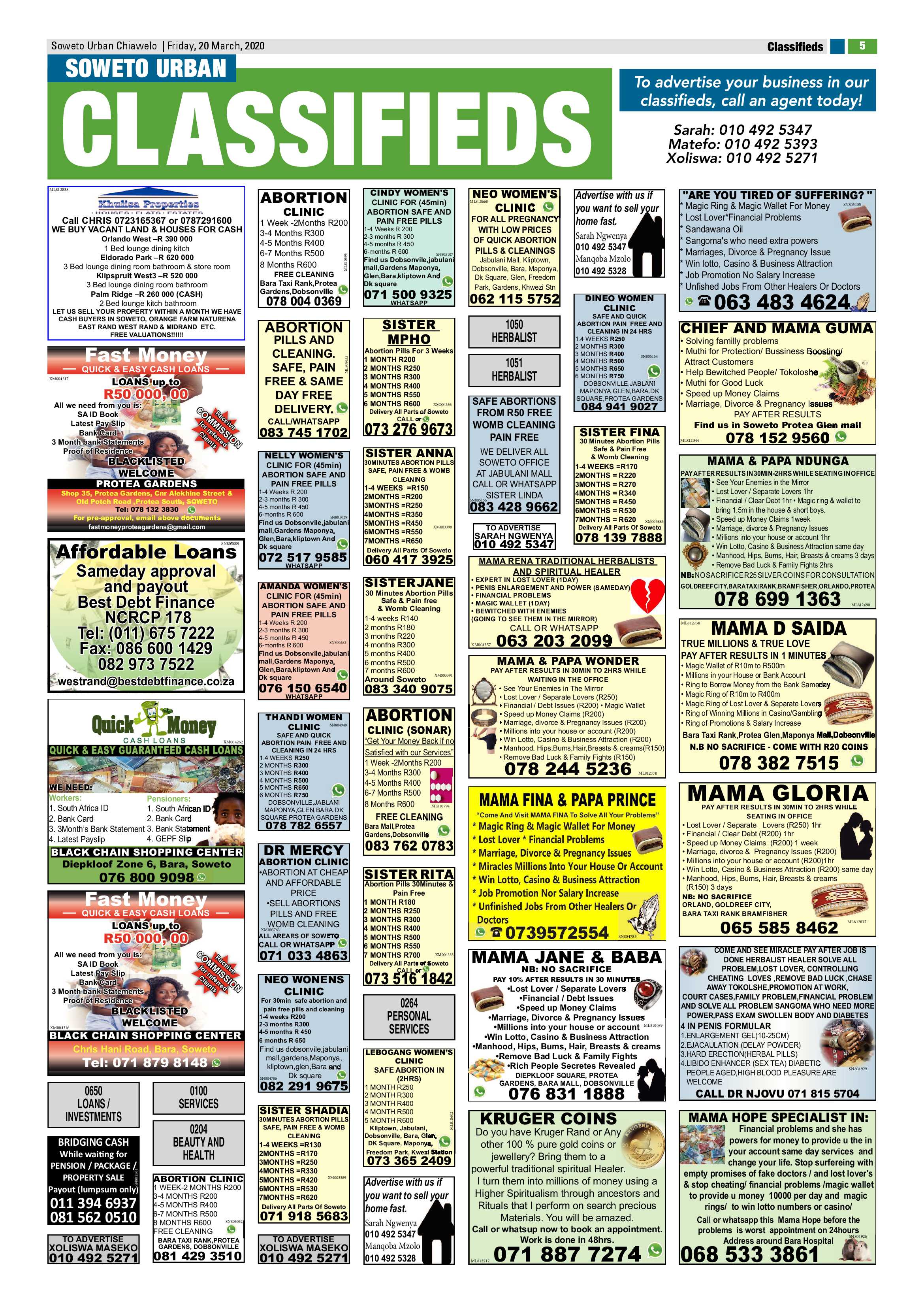 Chiawelo March 20, 2020 page 5