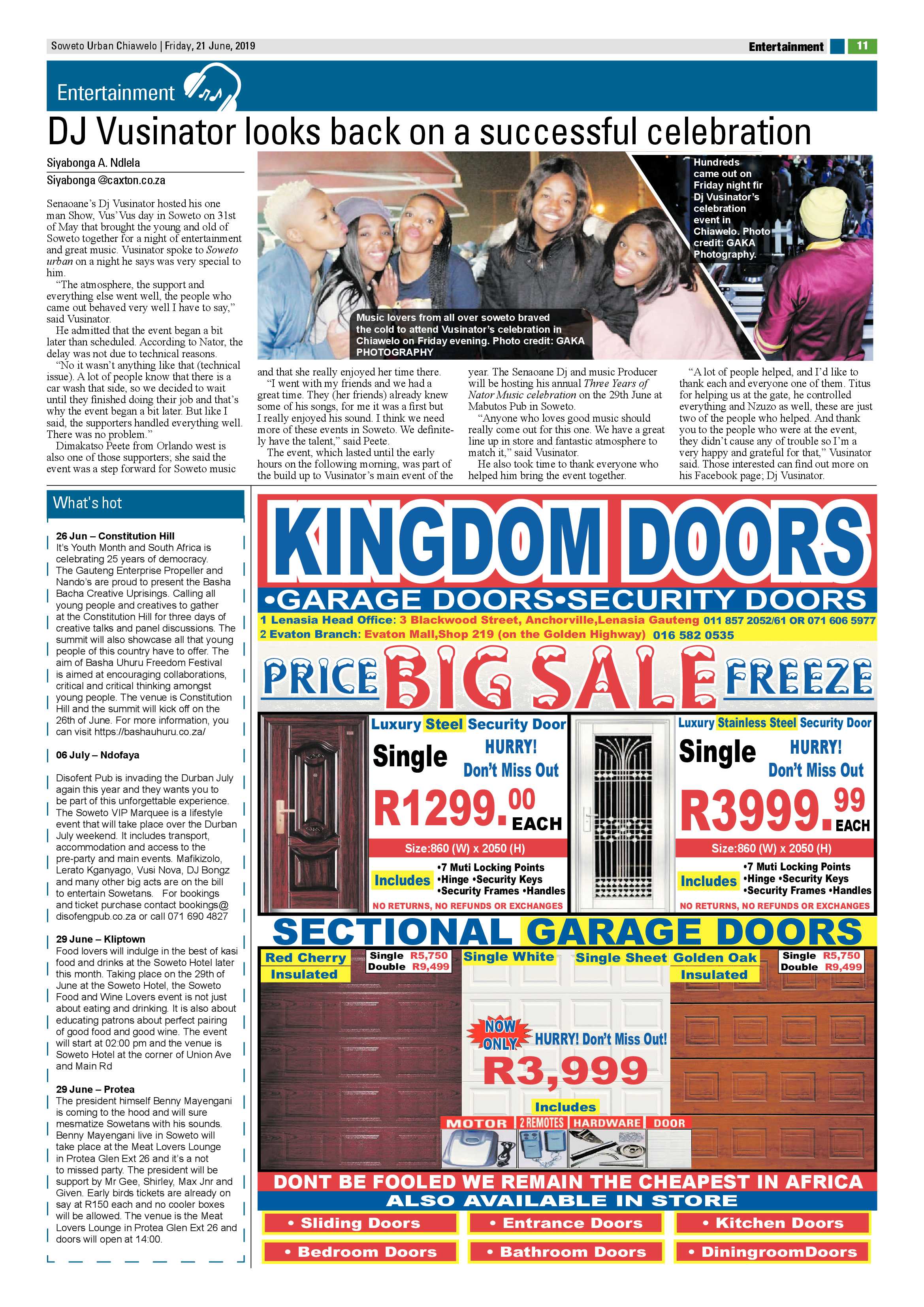 Zola News – June 21, 2019 page 10