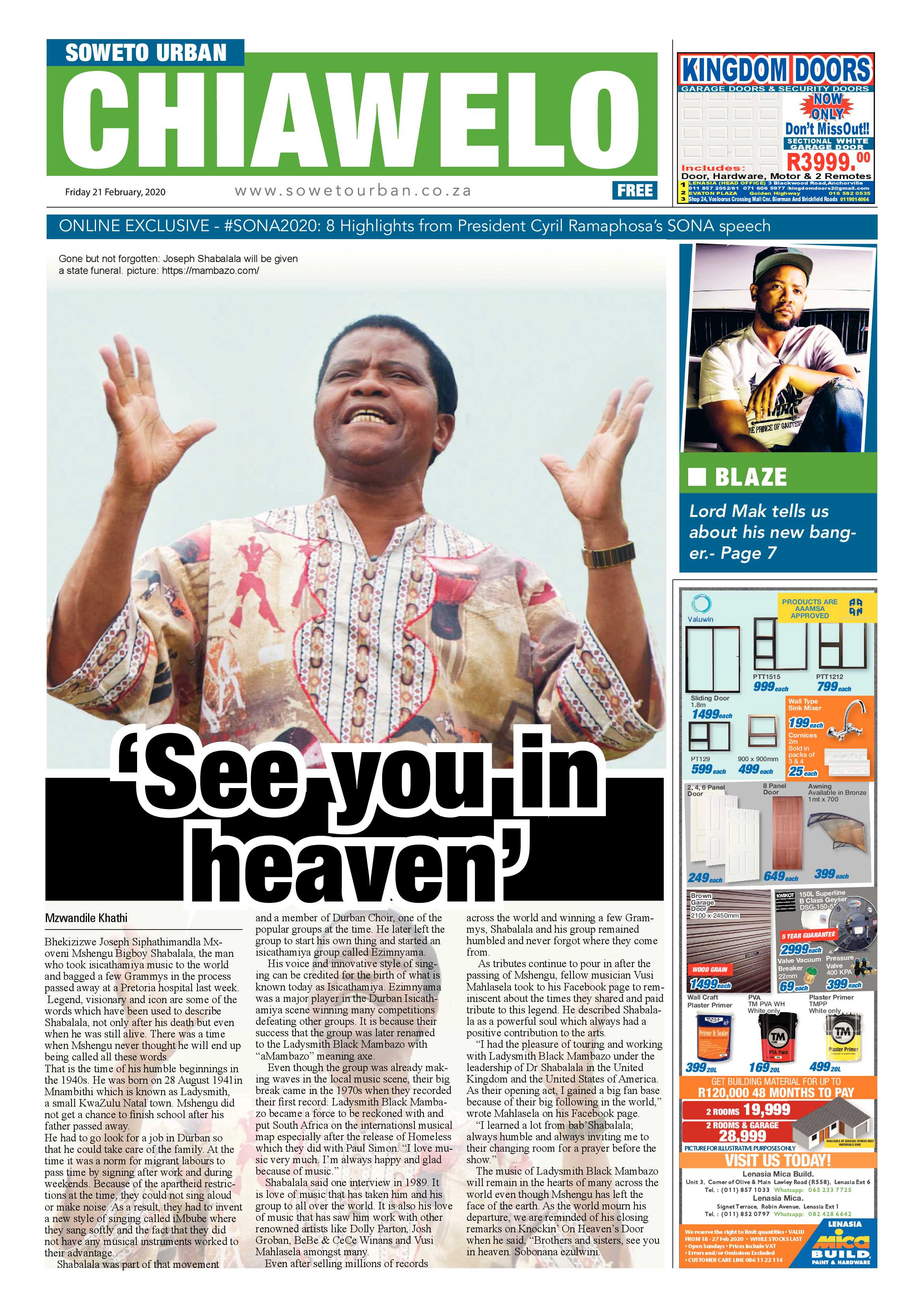 Chiawelo Feb 21, 2020 page 1