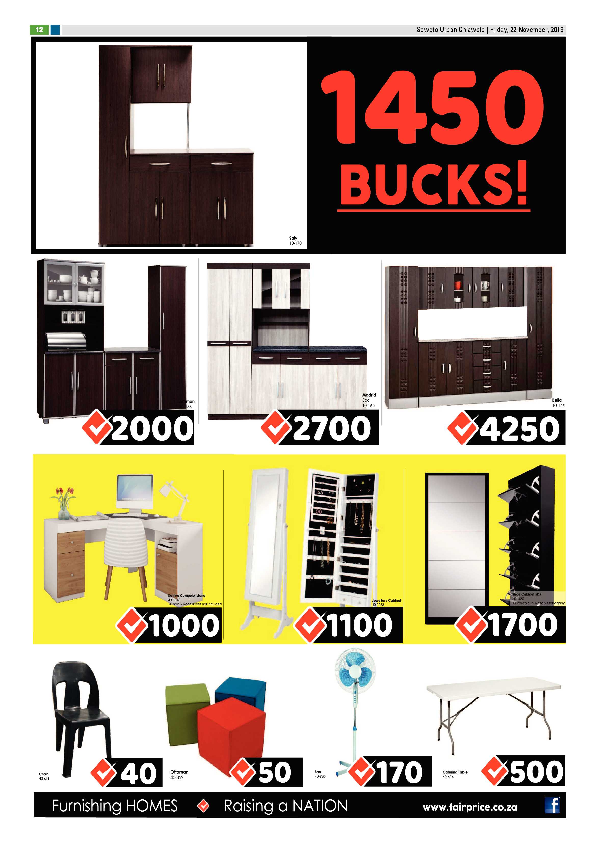 Chiawelo News – November 22, 2019 page 12