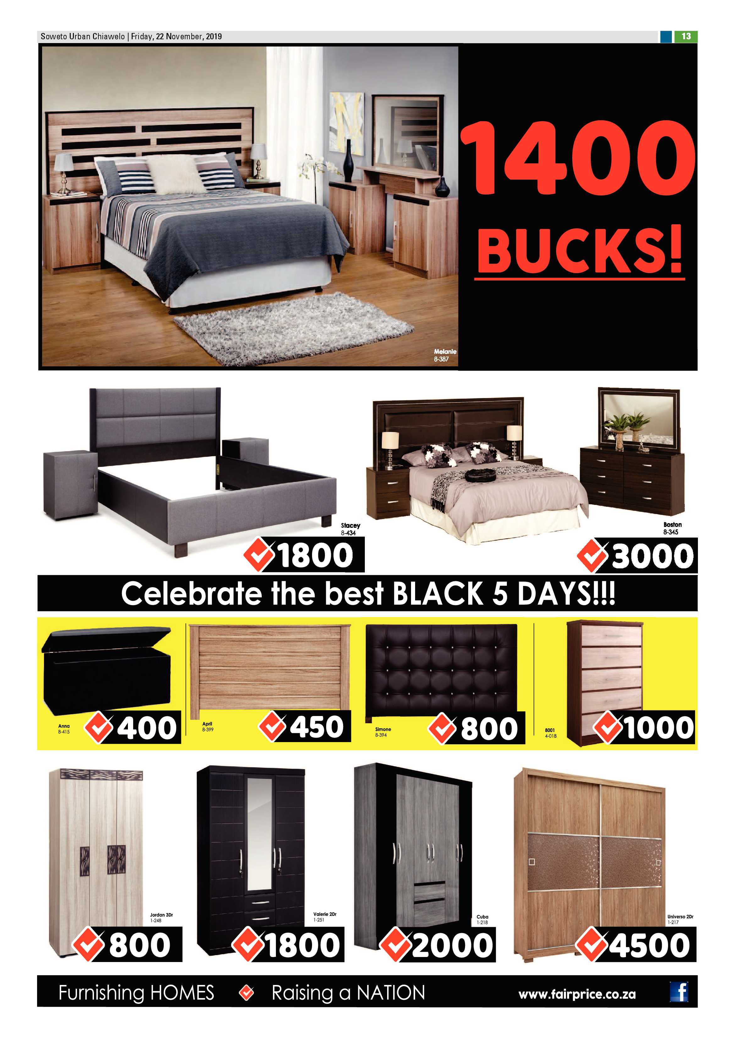 Chiawelo News – November 22, 2019 page 13