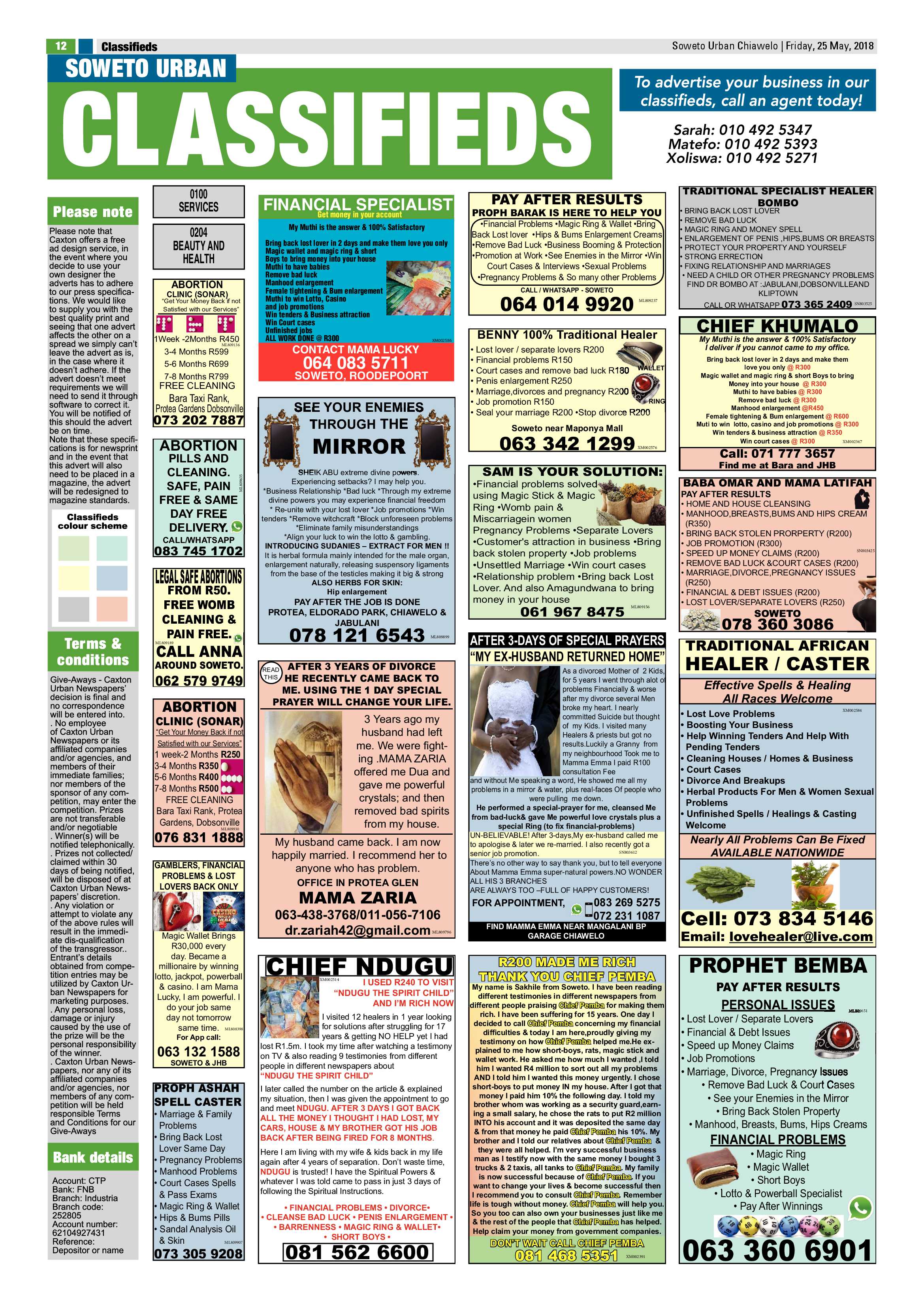 Chiawelo – May 25, 2018 issue page 12