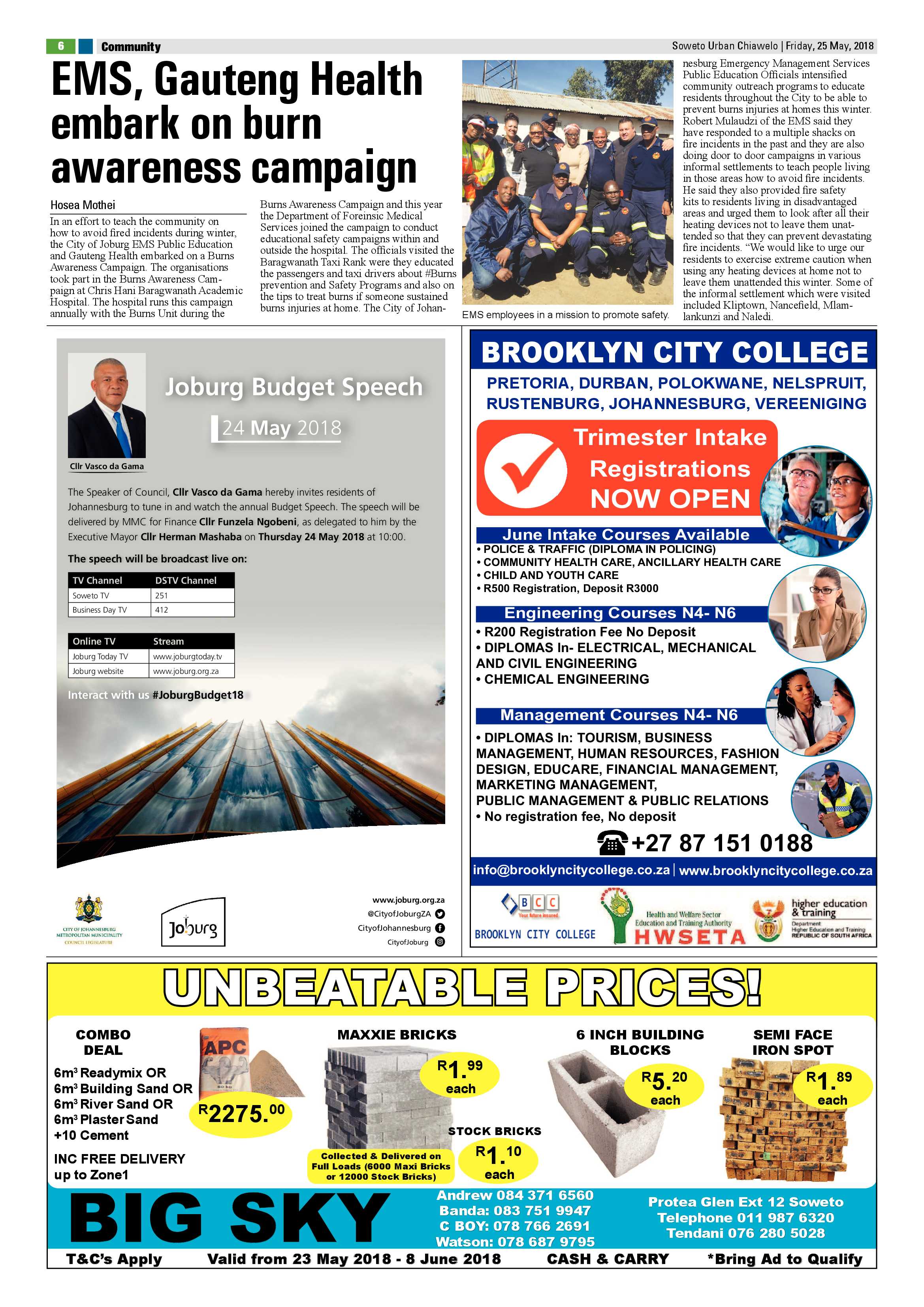 Chiawelo – May 25, 2018 issue page 6
