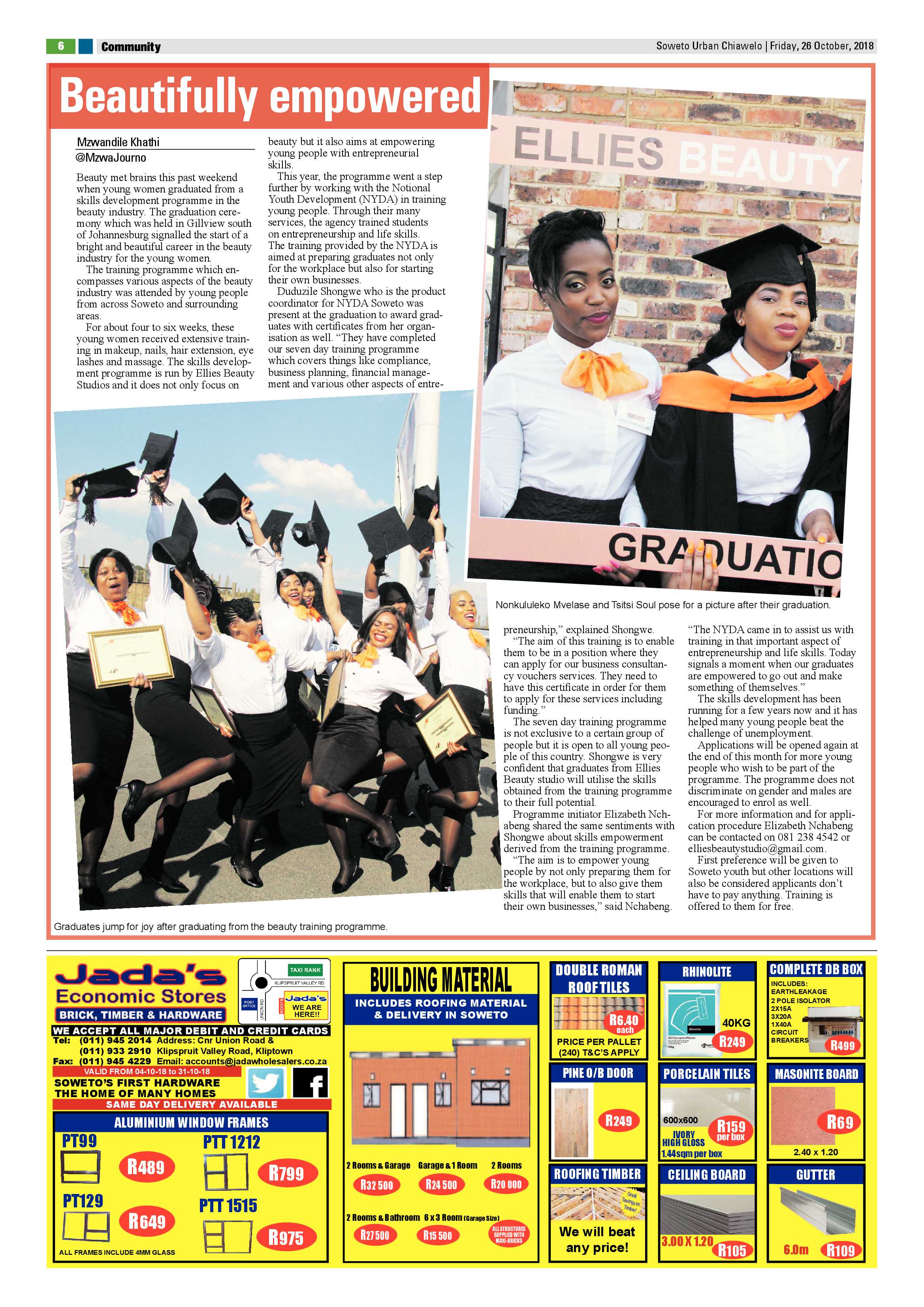 Chiawelo – October 26, 2018 issue page 6