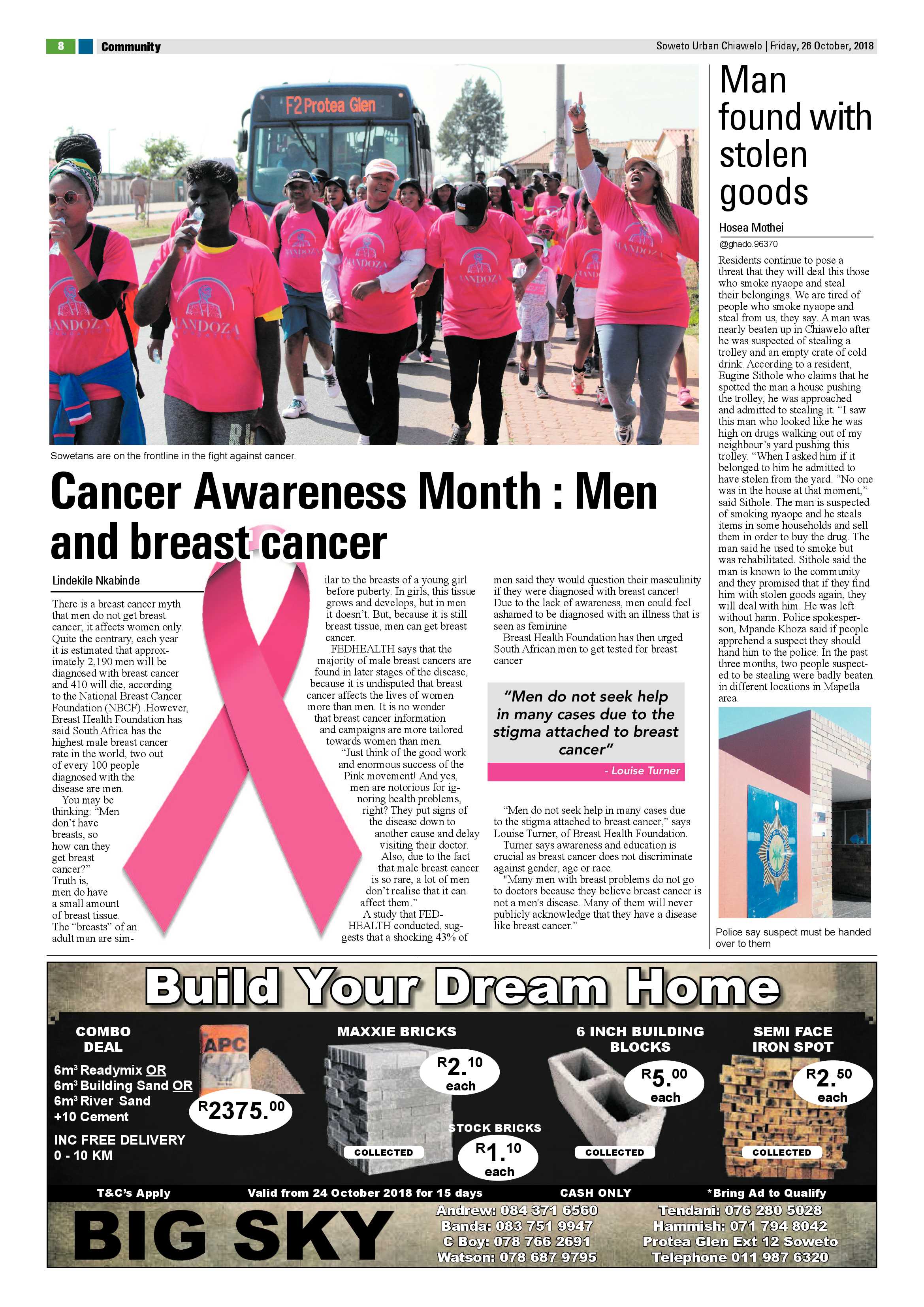 Chiawelo – October 26, 2018 issue page 8