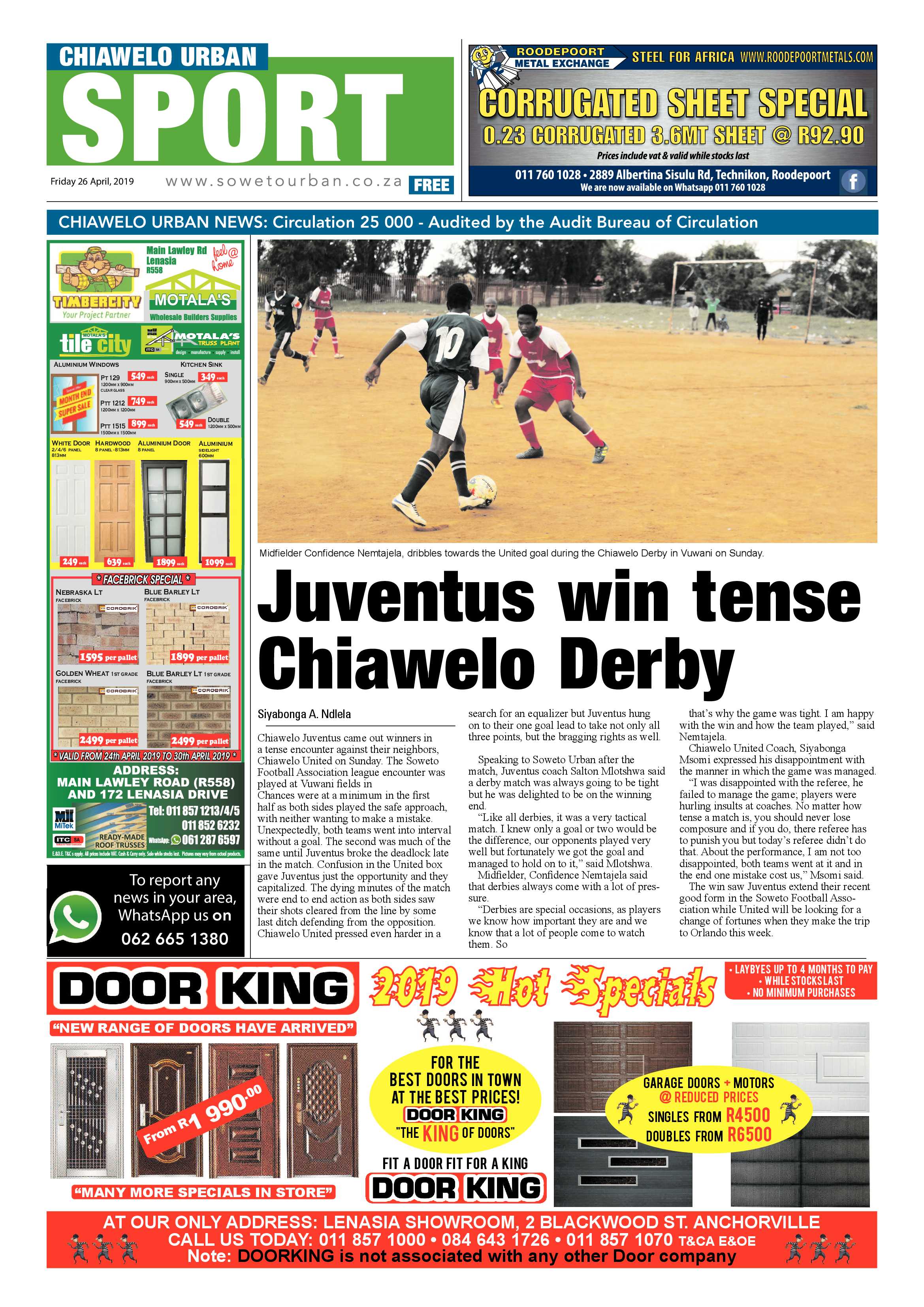 Chiawelo News – April 26, 2019 page 28