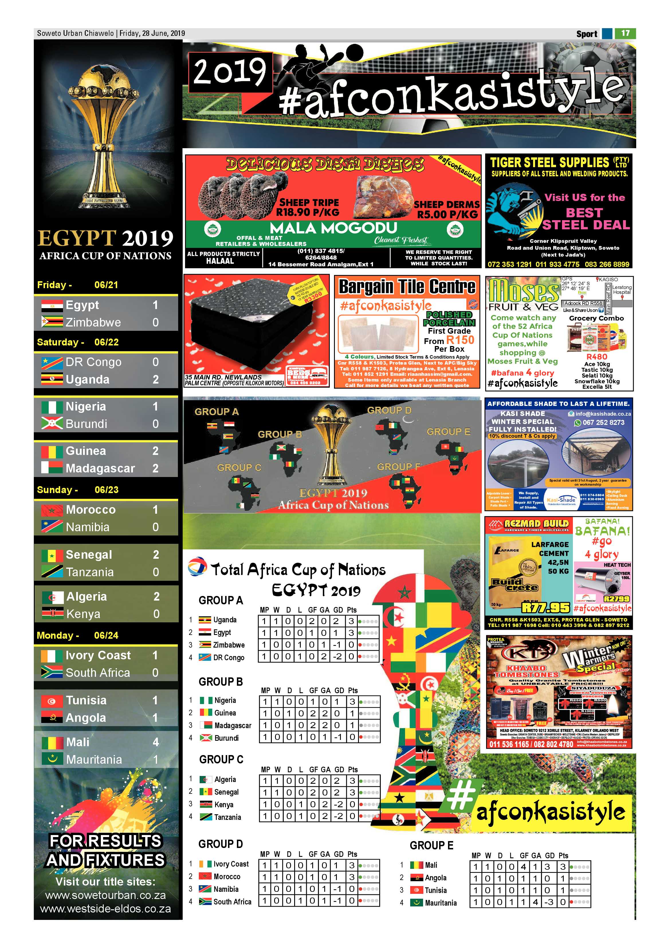 Chiawelo News – June 28, 2019 page 17