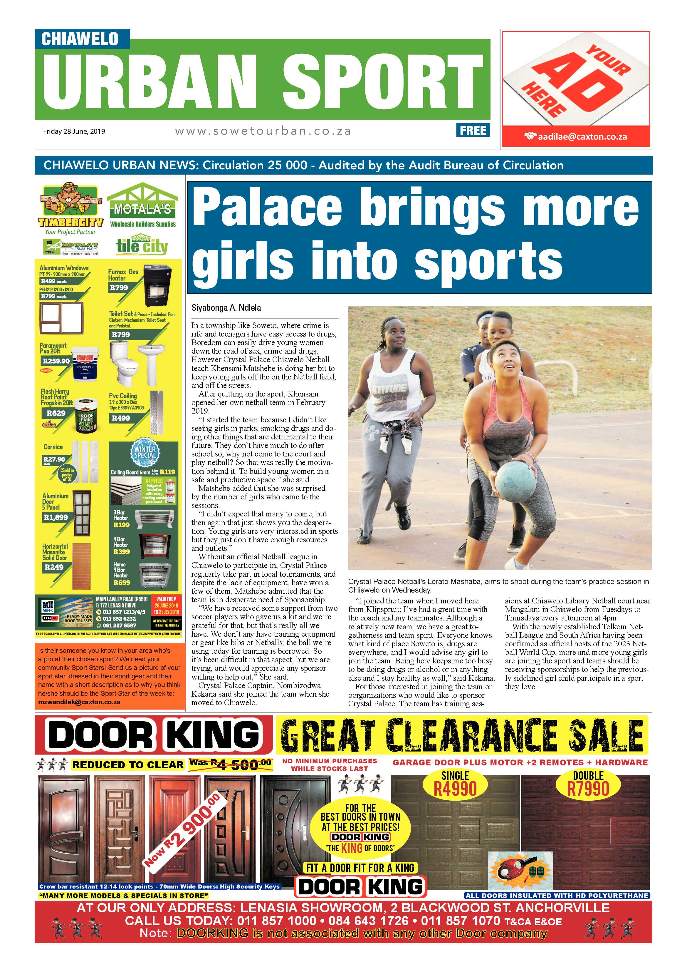 Chiawelo News – June 28, 2019 page 28