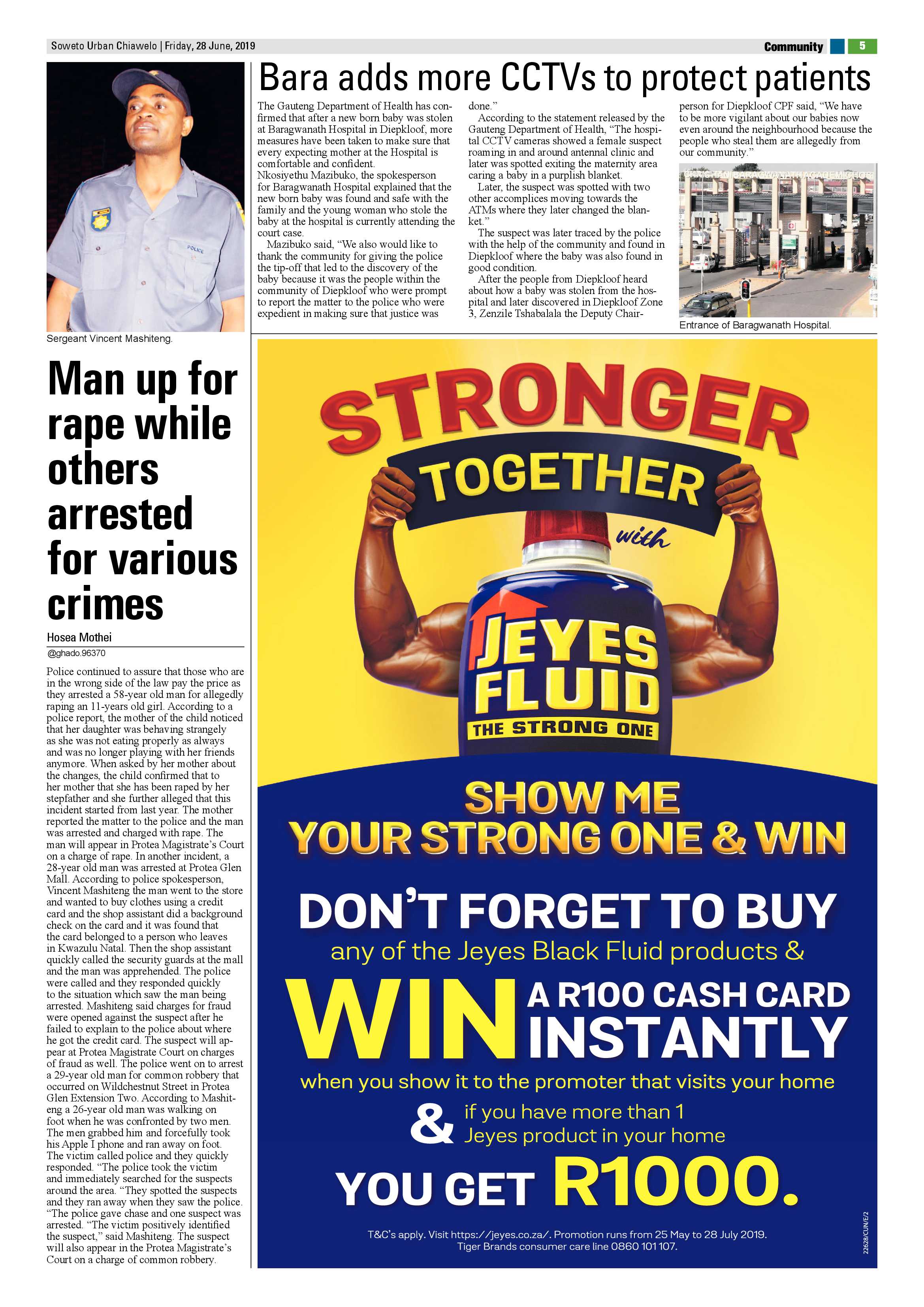 Chiawelo News – June 28, 2019 page 5