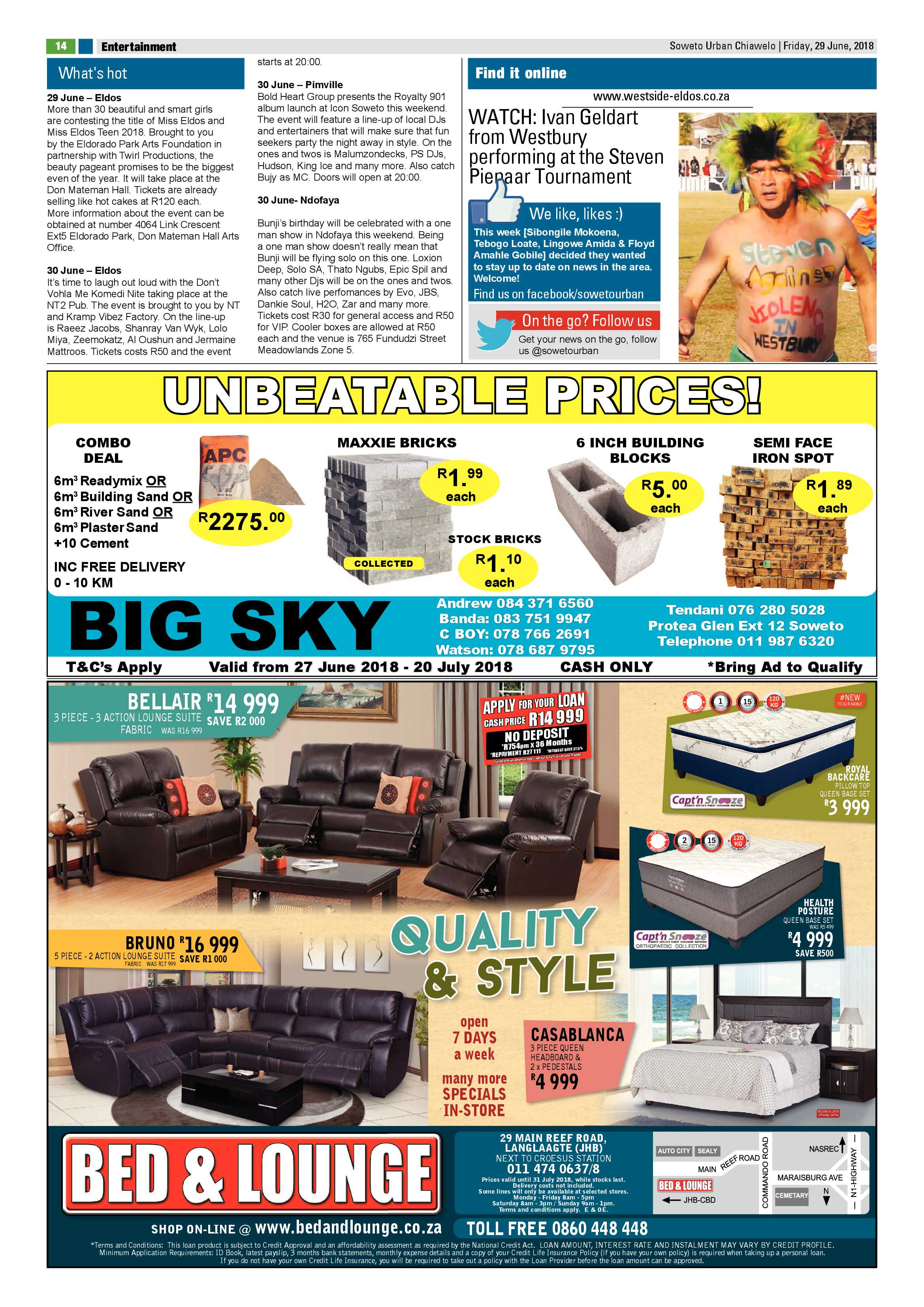 Chiawelo – June 29, 2018 issue page 14