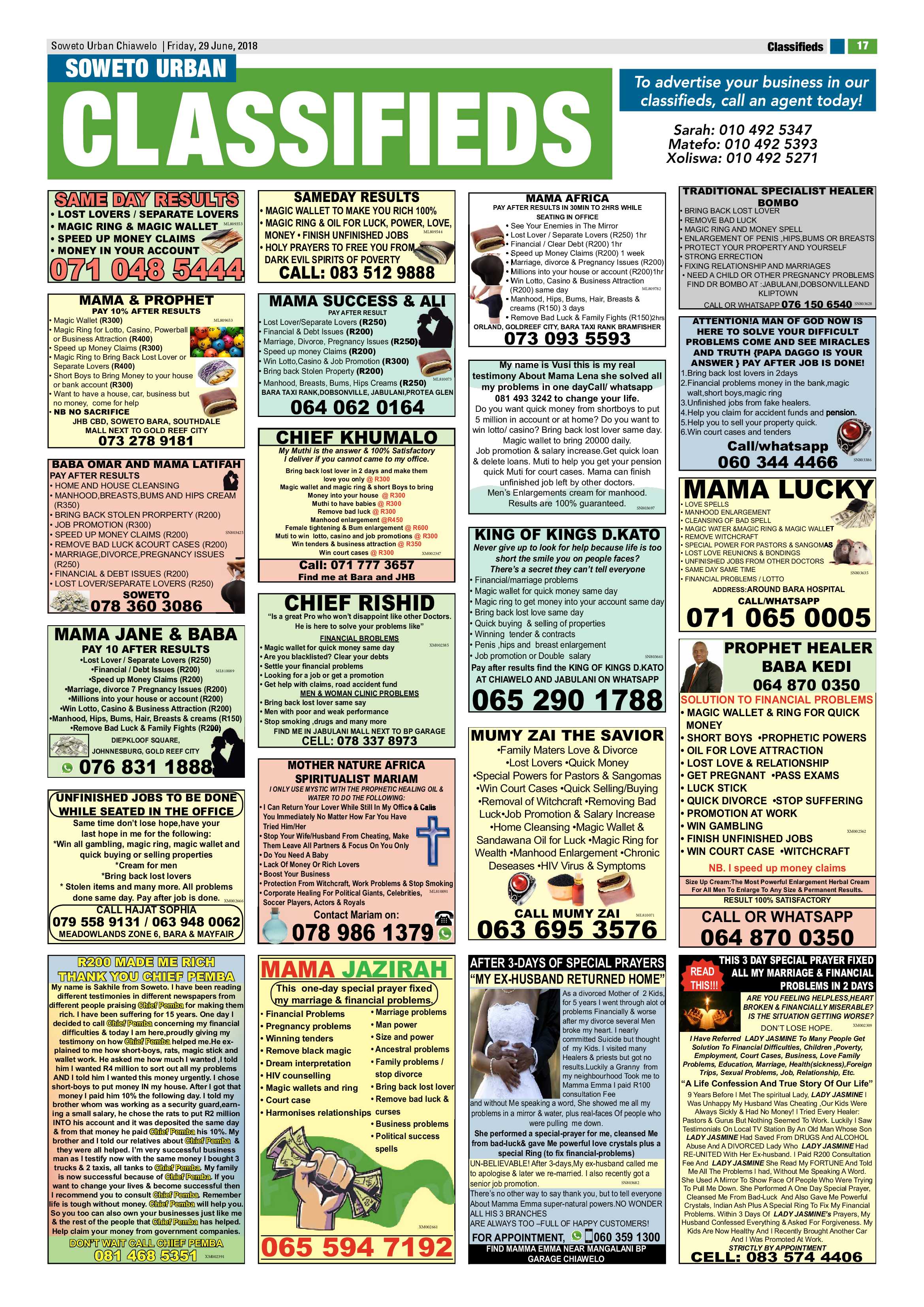 Chiawelo – June 29, 2018 issue page 17