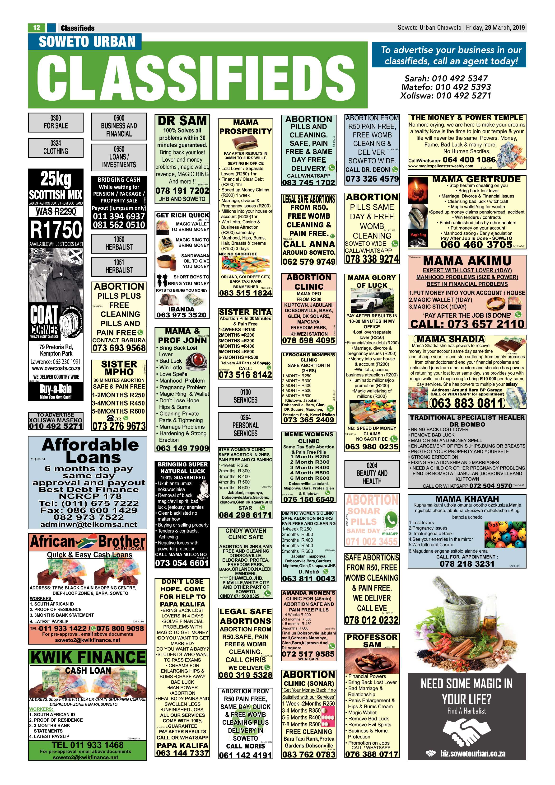 Chiawelo News – March 29 , 2019 page 12