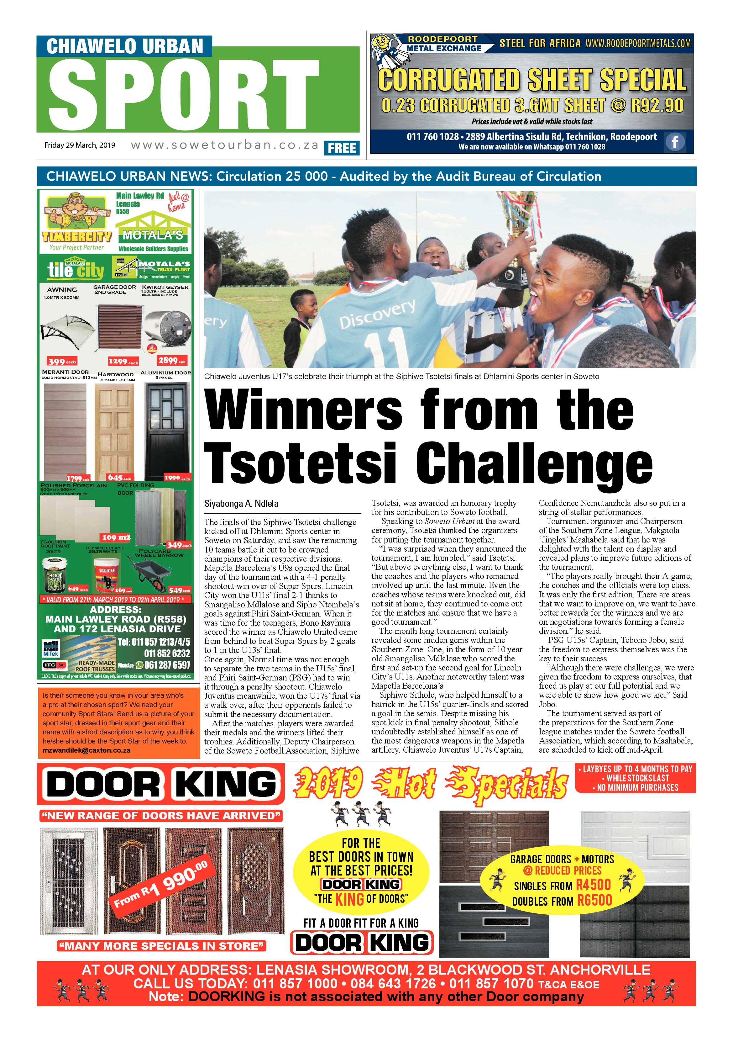 Chiawelo News – March 29 , 2019 page 20