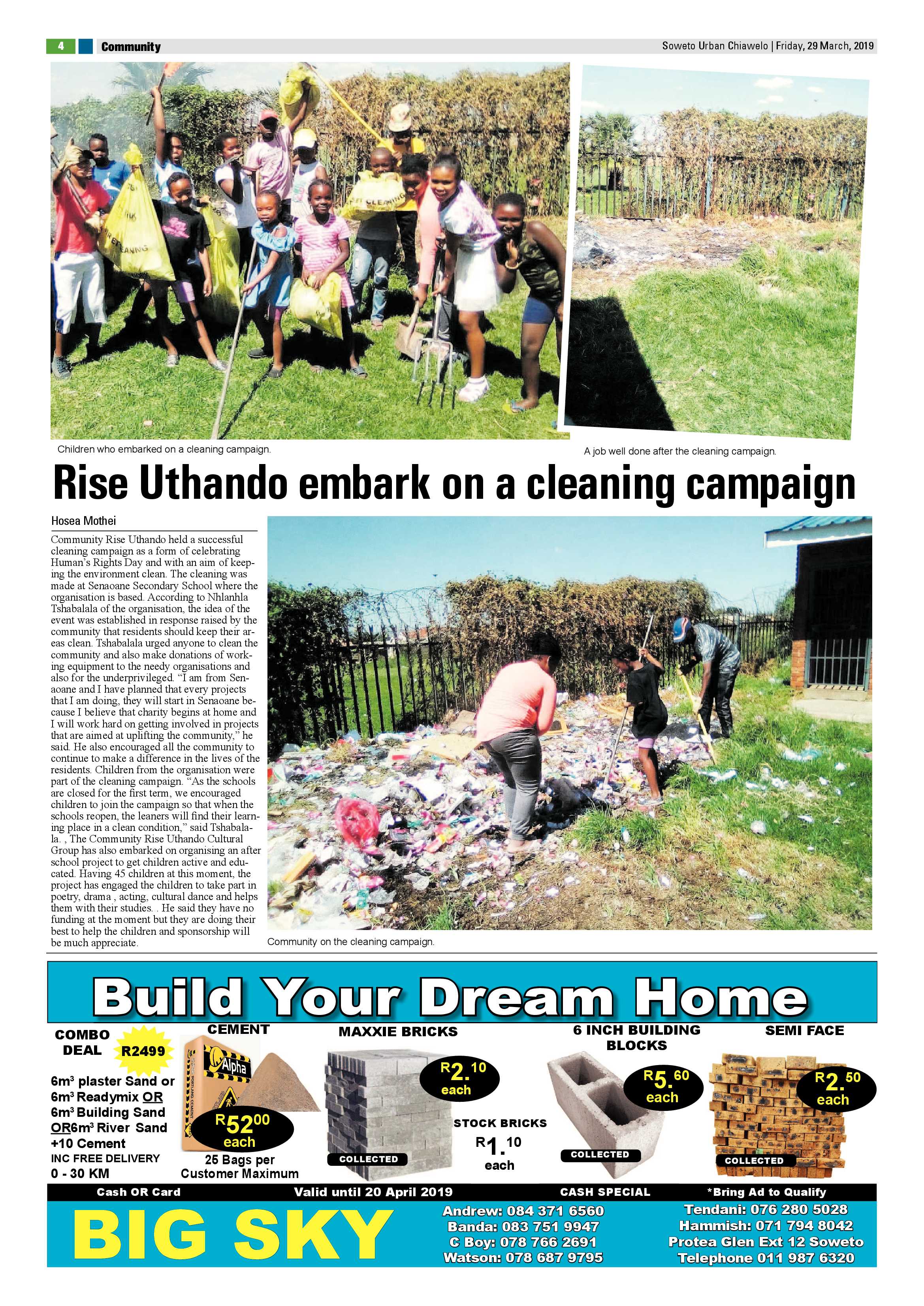 Chiawelo News – March 29 , 2019 page 4