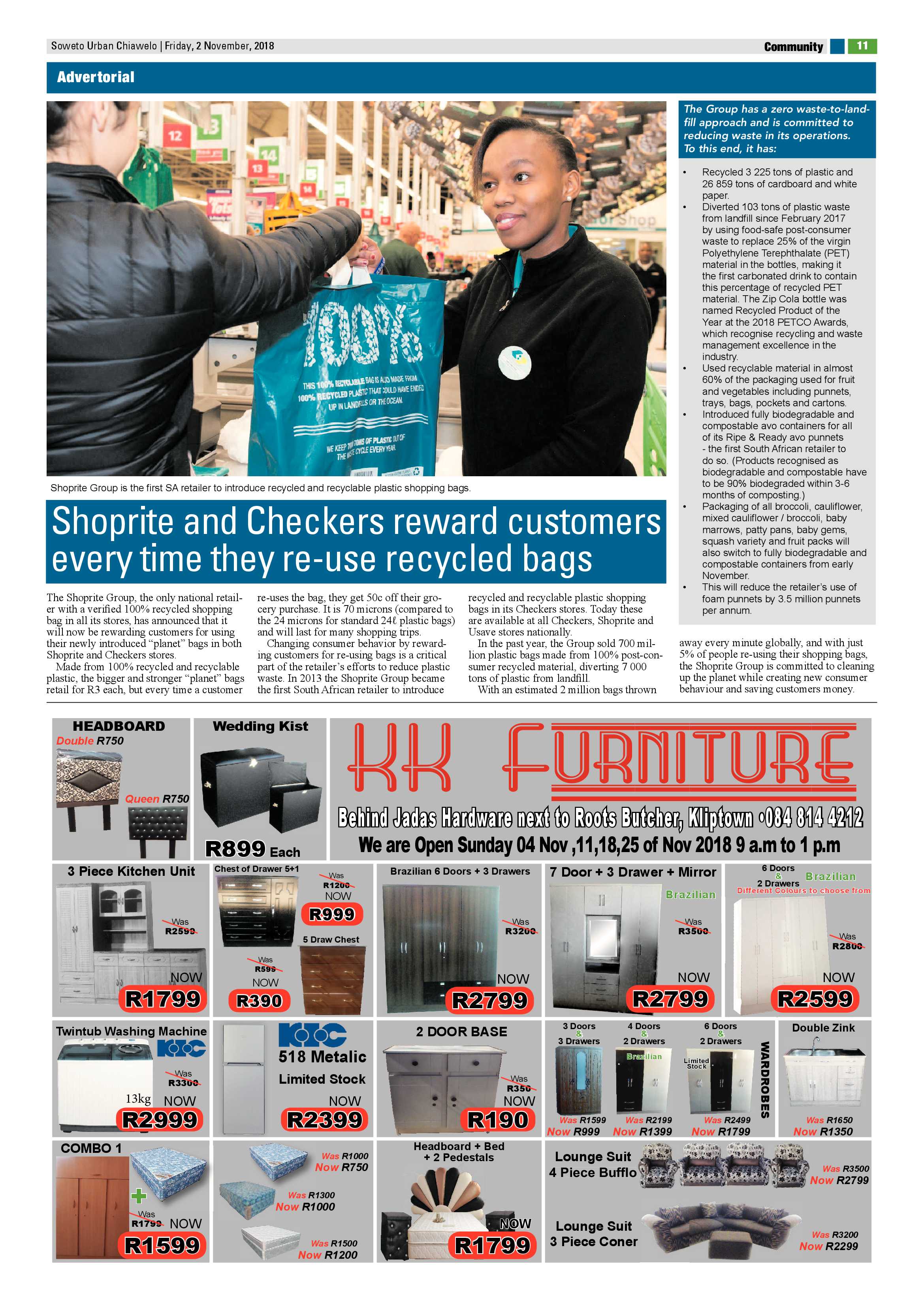 Chiawelo – November 2, 2018 issue page 11