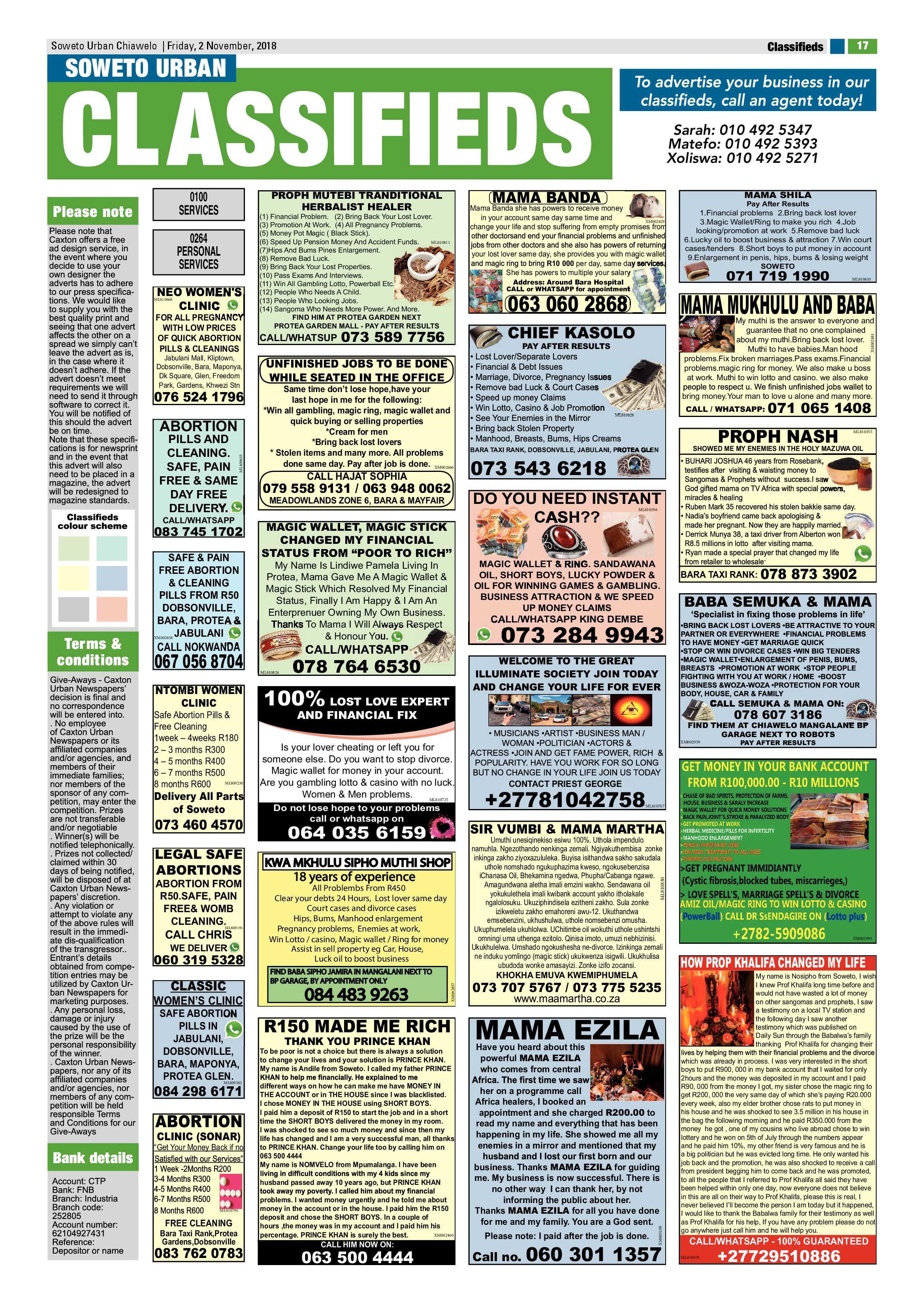 Chiawelo – November 2, 2018 issue page 17