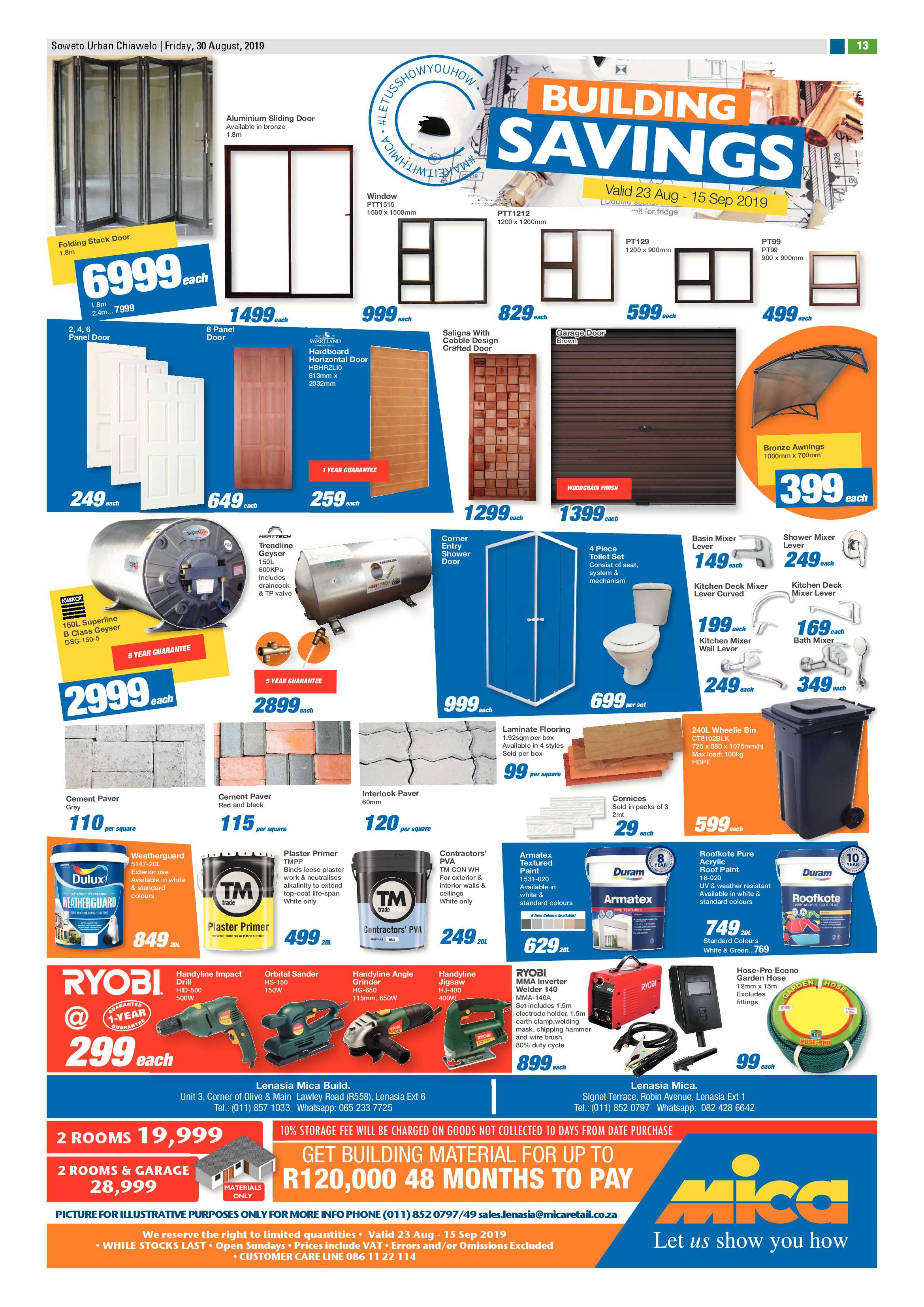 Chiawelo News – August 30, 2019 page 13
