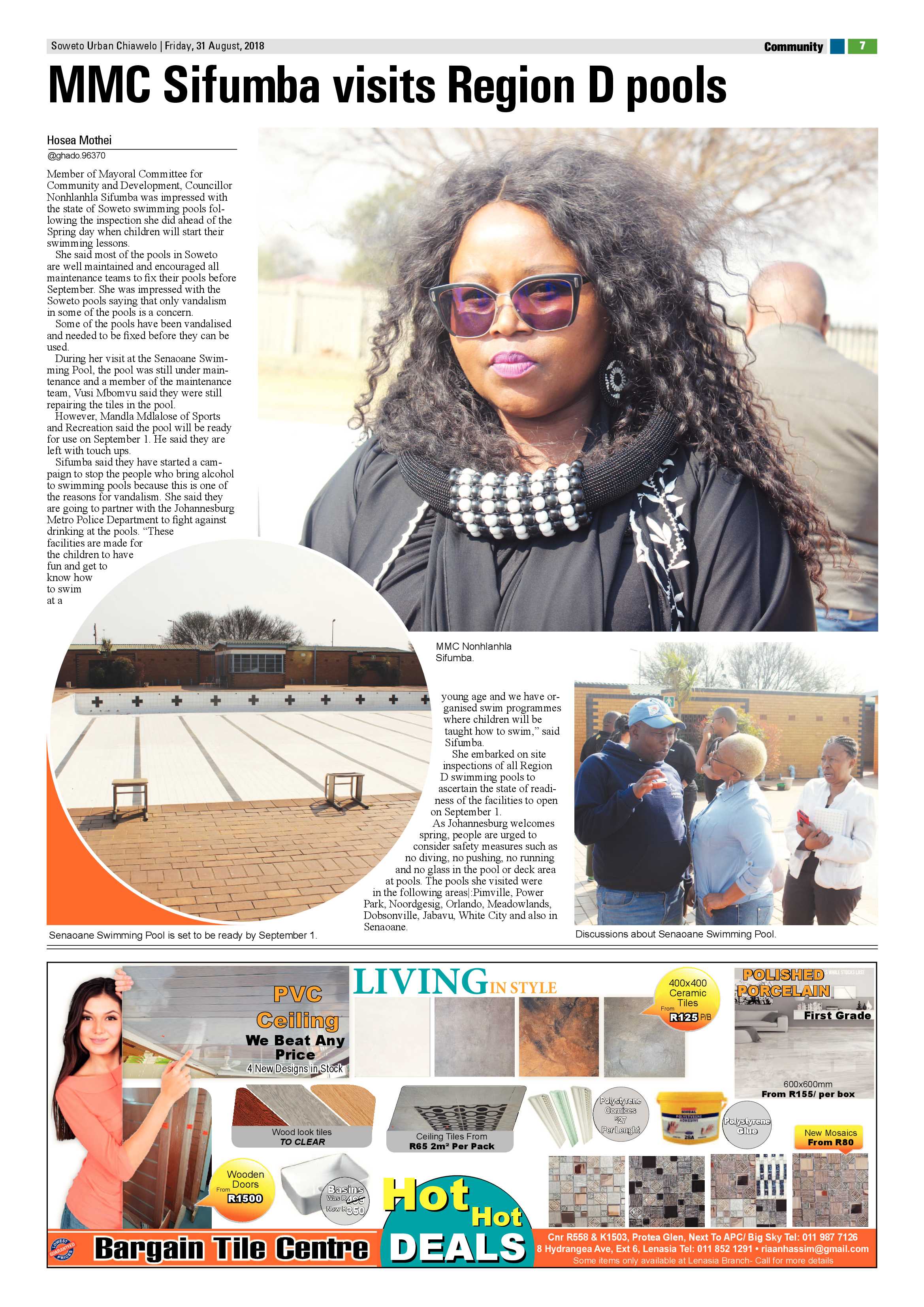 Chiawelo – August 31, 2018 issue page 7