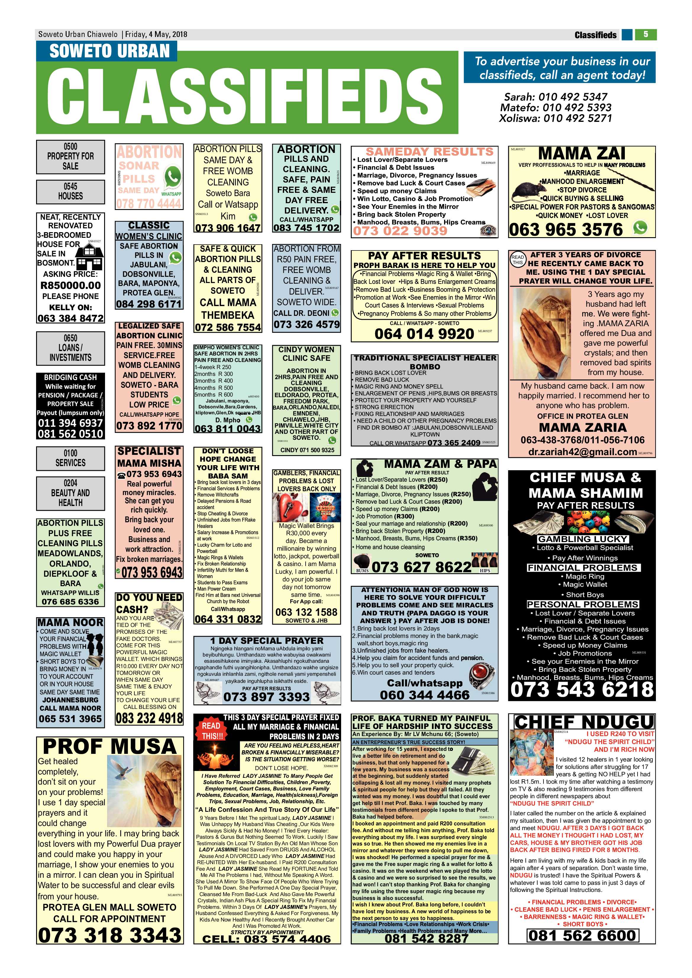 Chiawelo – May 4, 2018 issue page 5