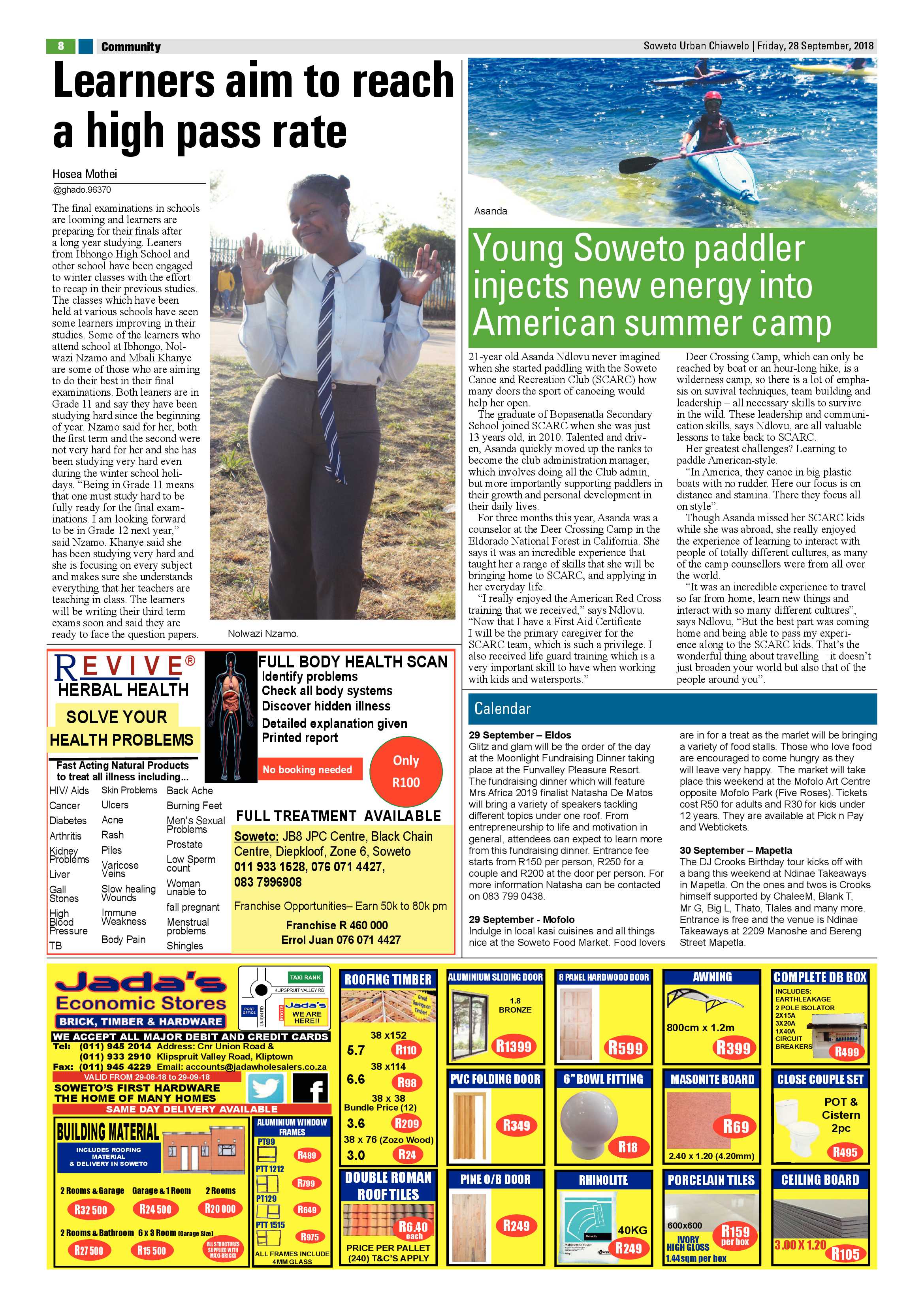 Chiawelo – October 5, 2018 issue page 16