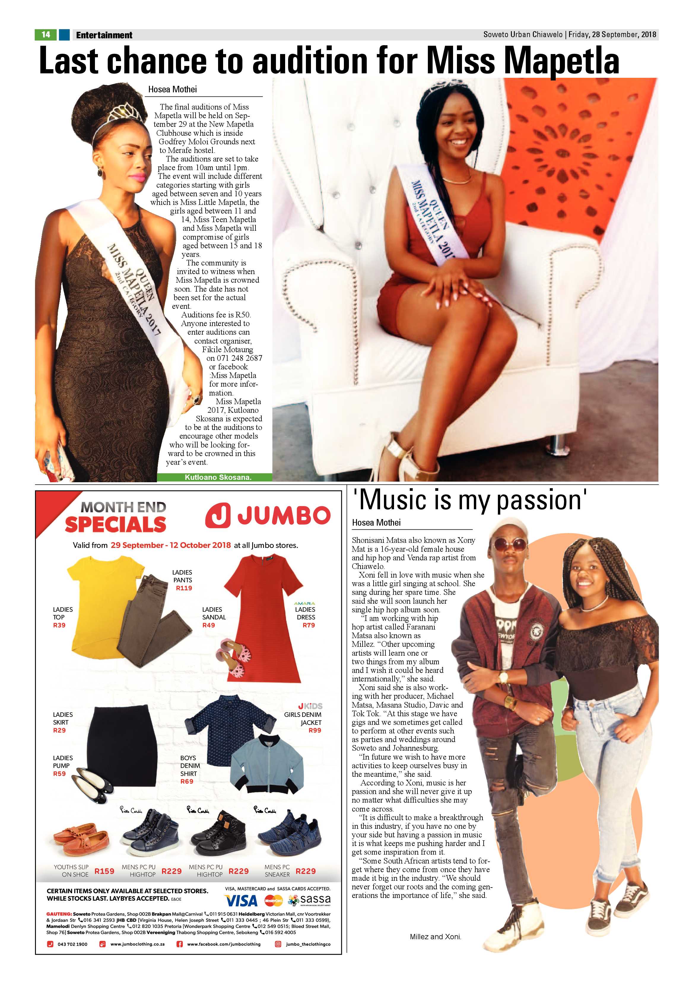 Chiawelo – October 5, 2018 issue page 26