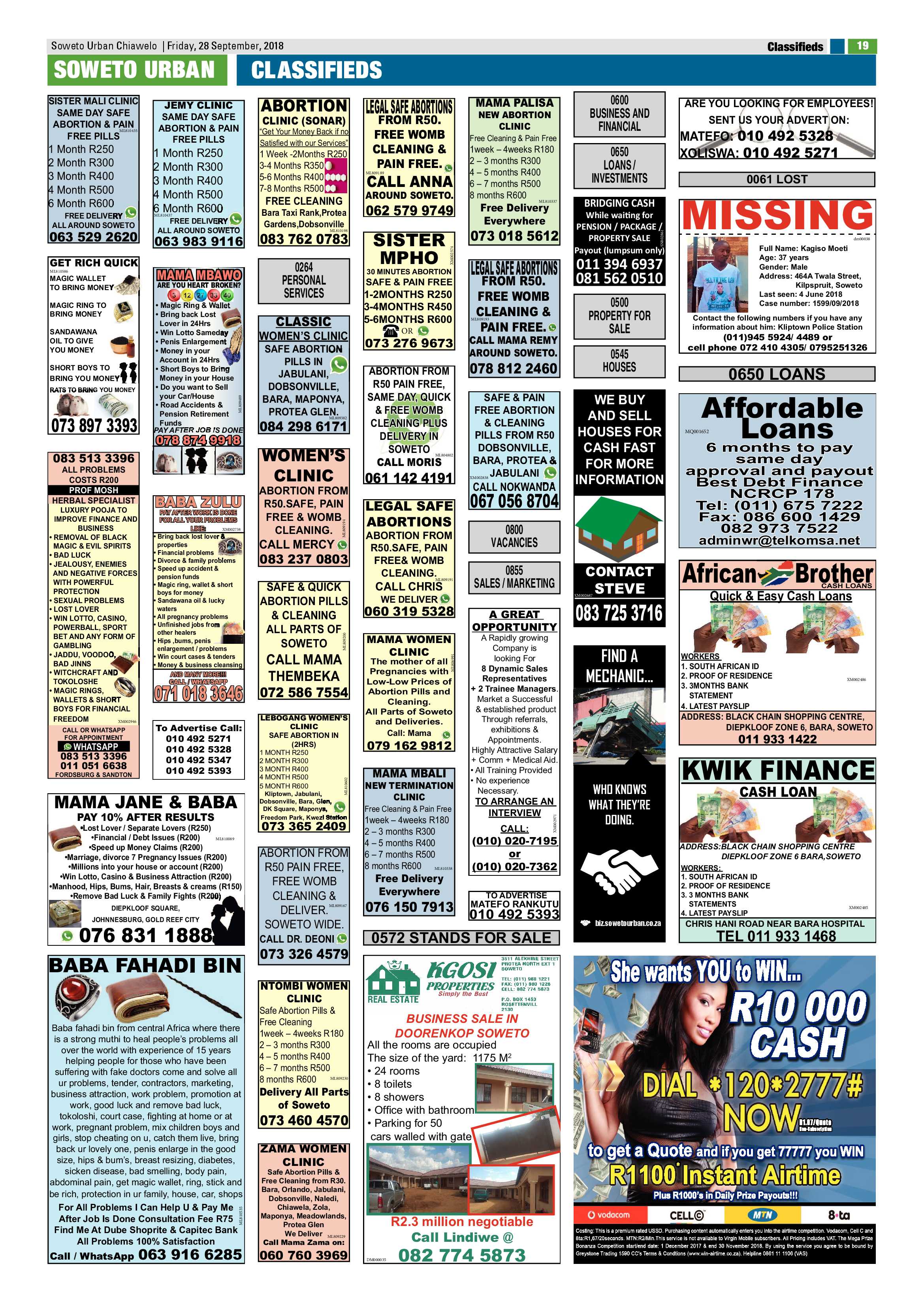 Chiawelo – October 5, 2018 issue page 31