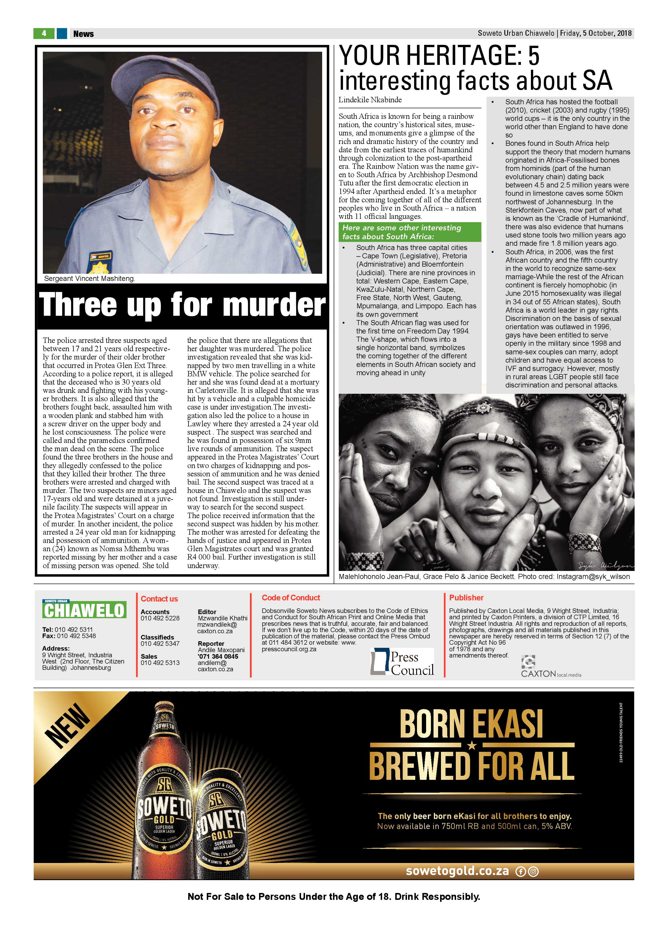 Chiawelo – October 5, 2018 issue page 7