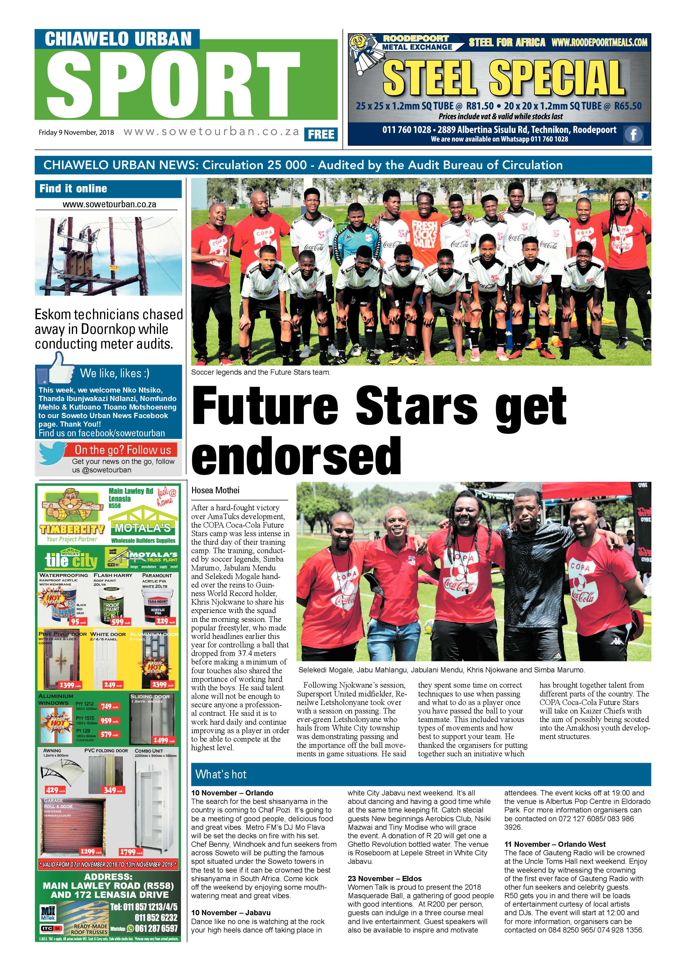 Chiawelo – November 9, 2018 issue page 8