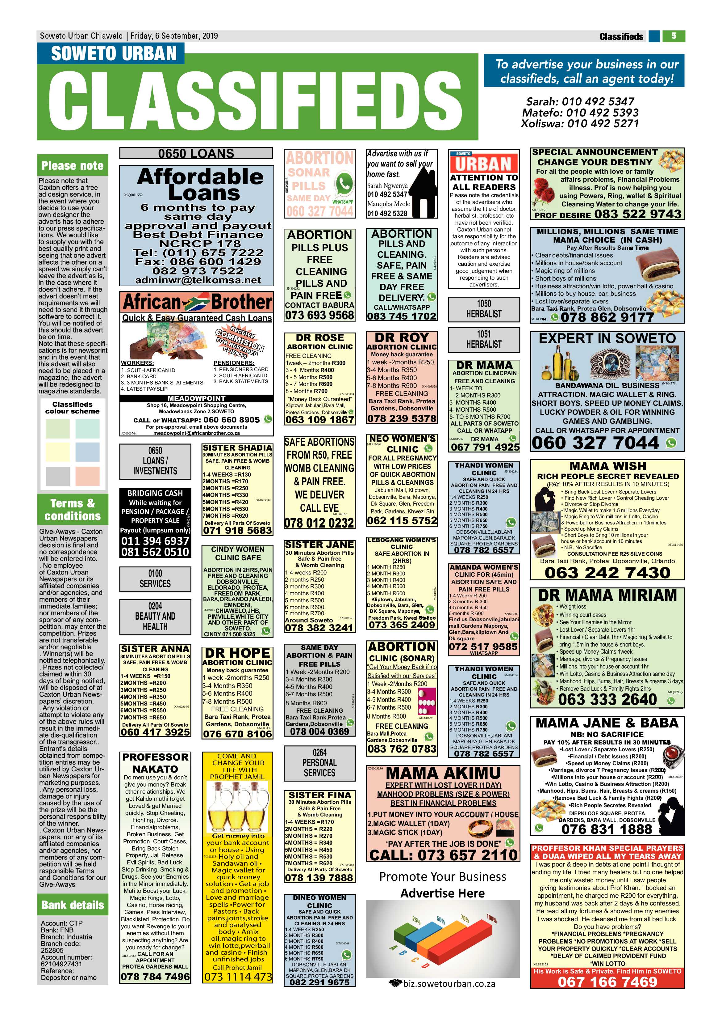 Chiawelo News – September 06, 2019 page 5