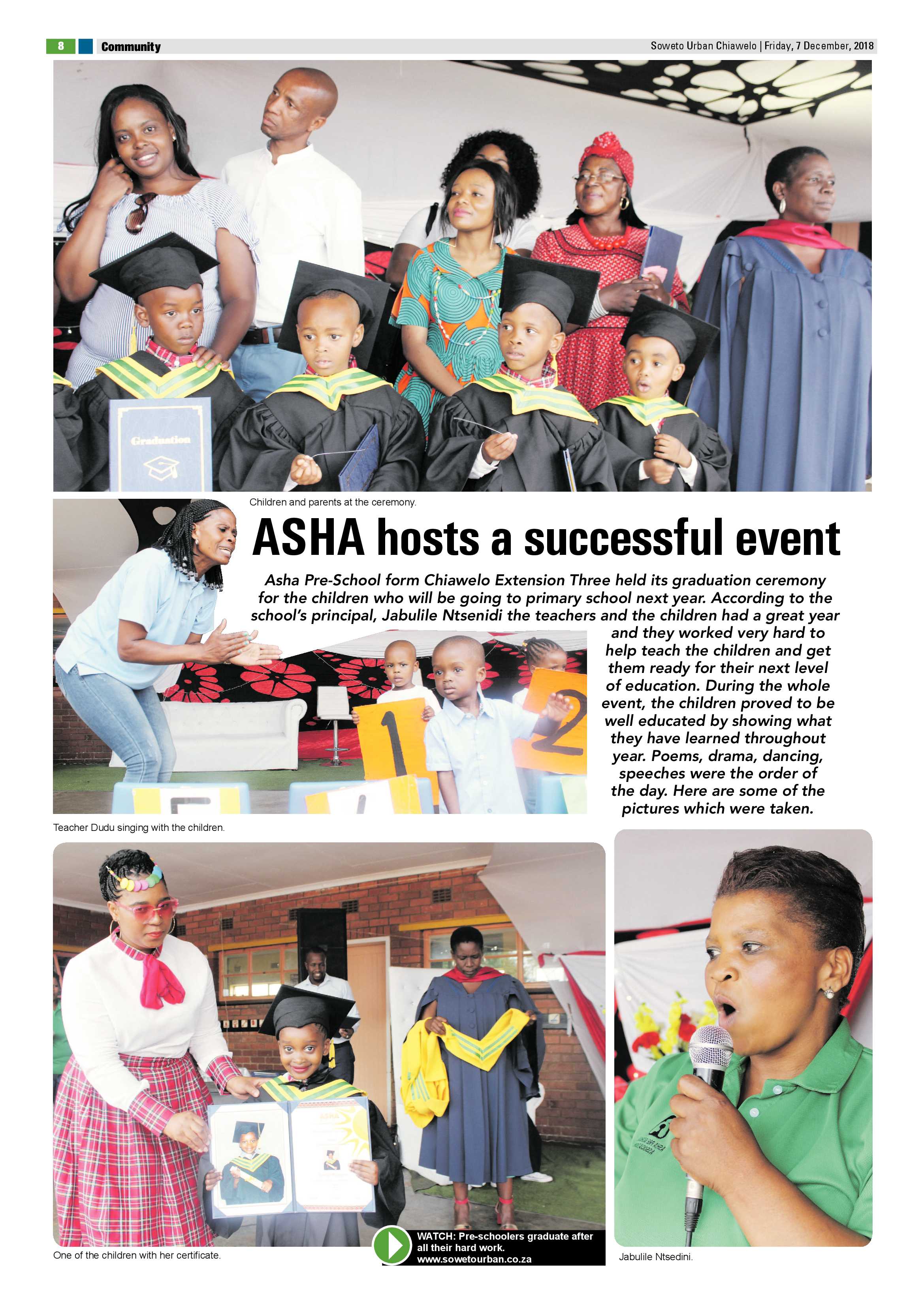 Chiawelo – December 7, 2018 issue page 8