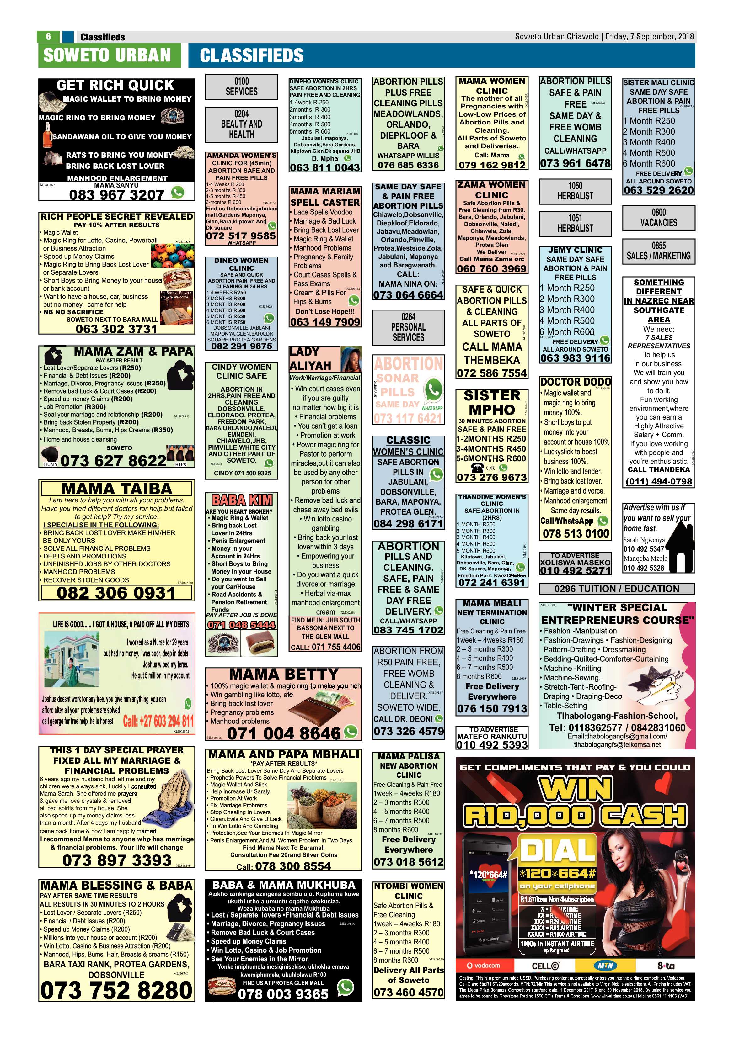 Chiawelo – September 7, 2018 issue page 6