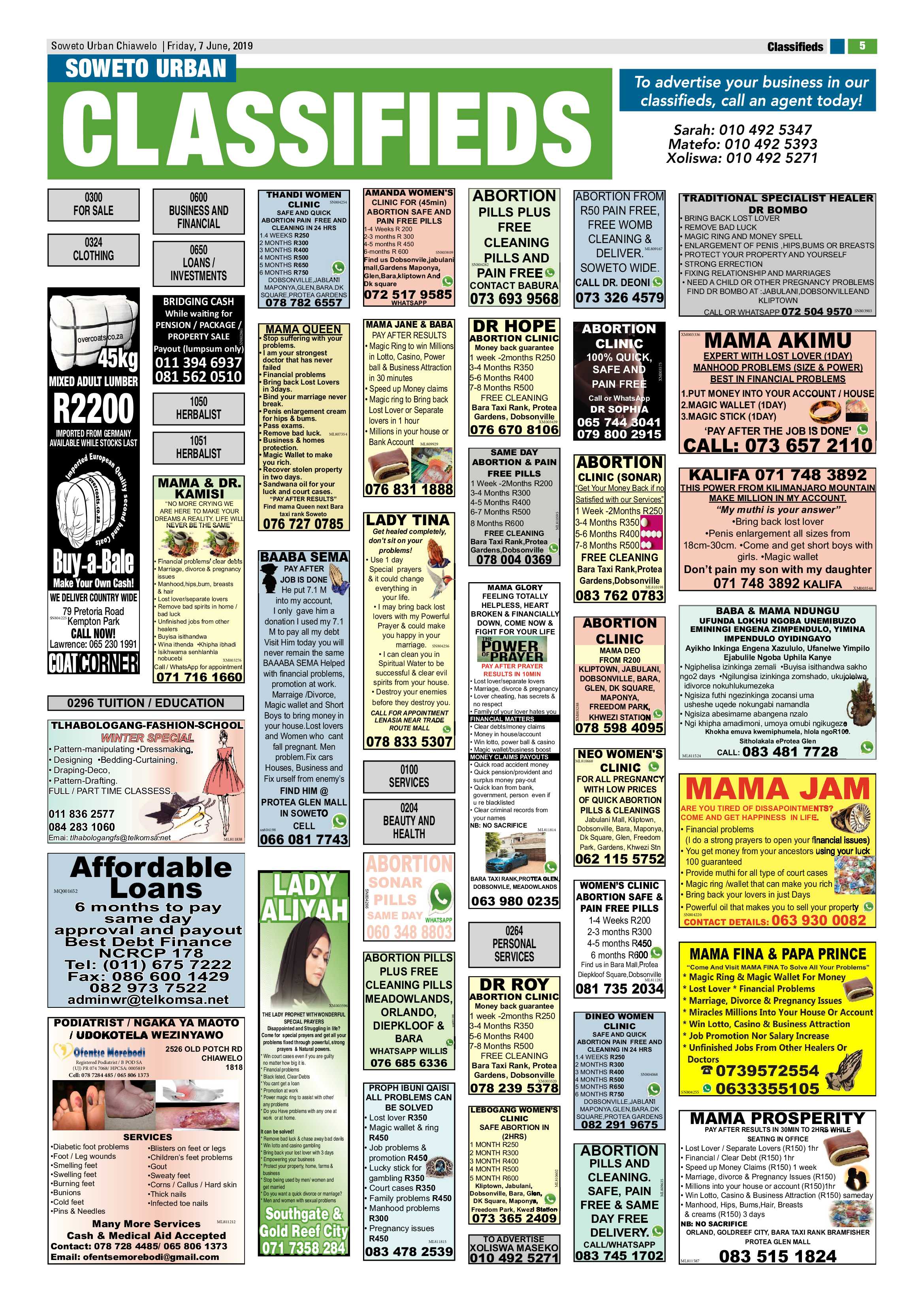Chiawelo News – June 07, 2019 page 5