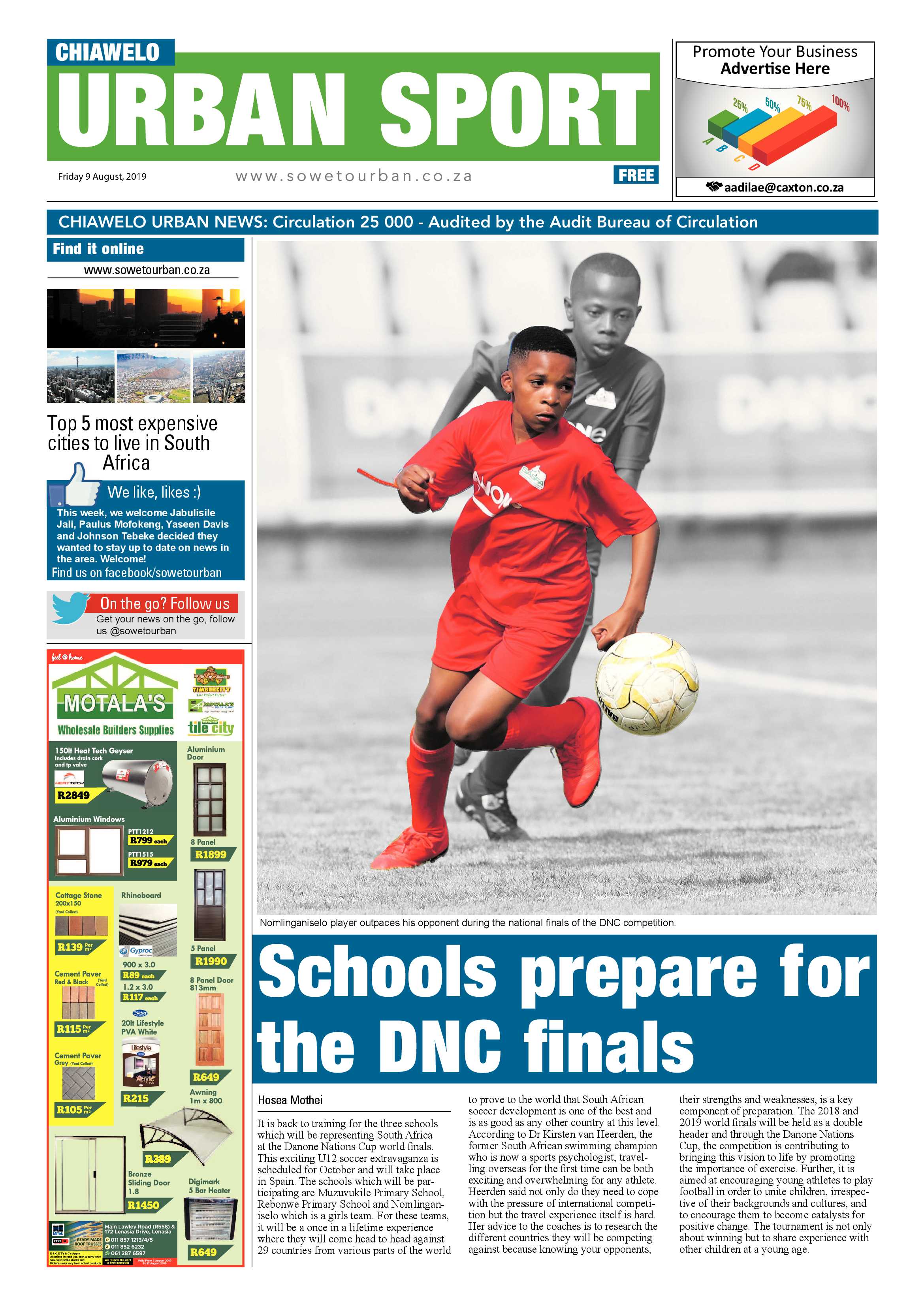 Chiawelo News – August 9, 2019 page 8
