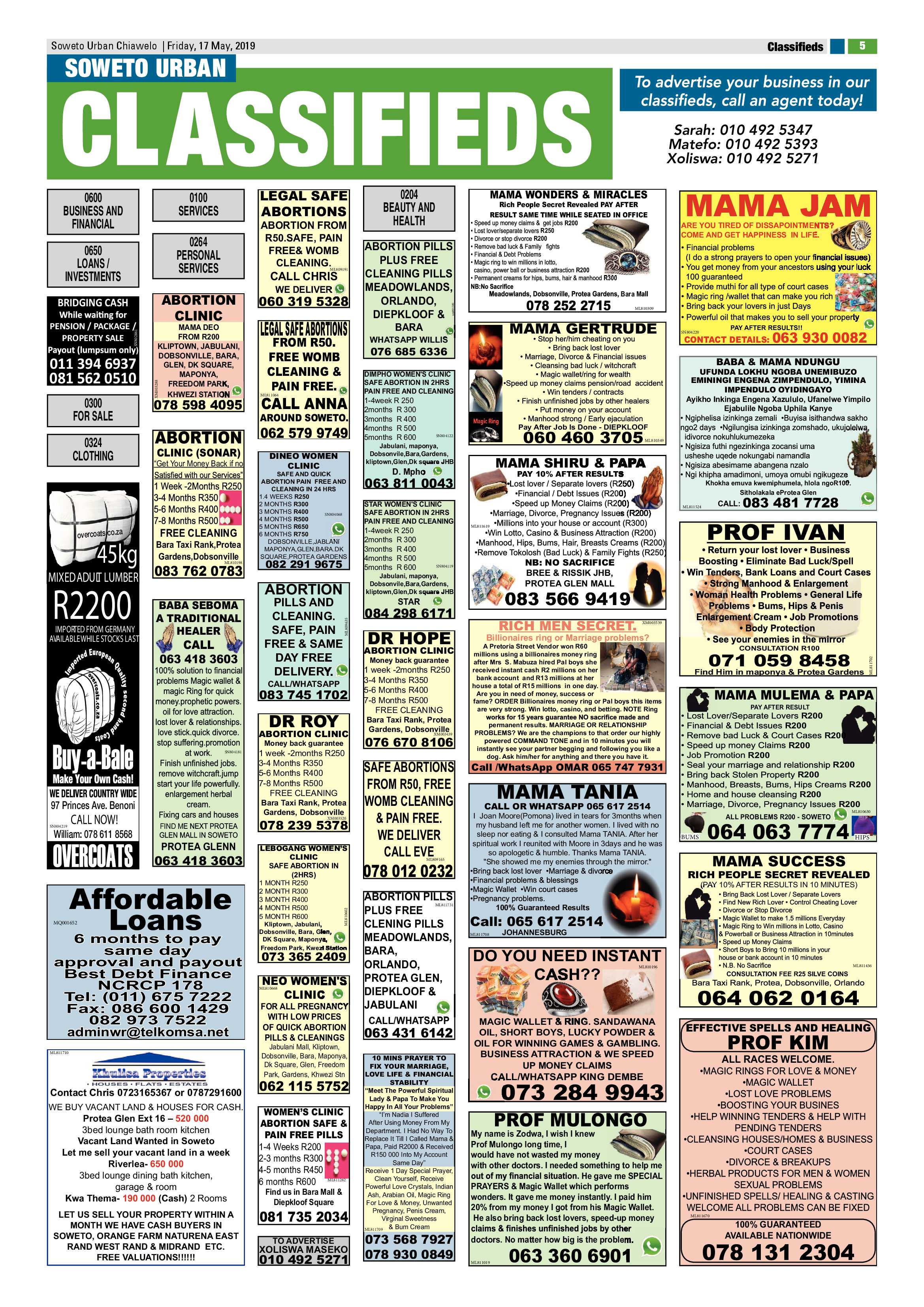 Chiawelo News – May 17, 2019 page 5