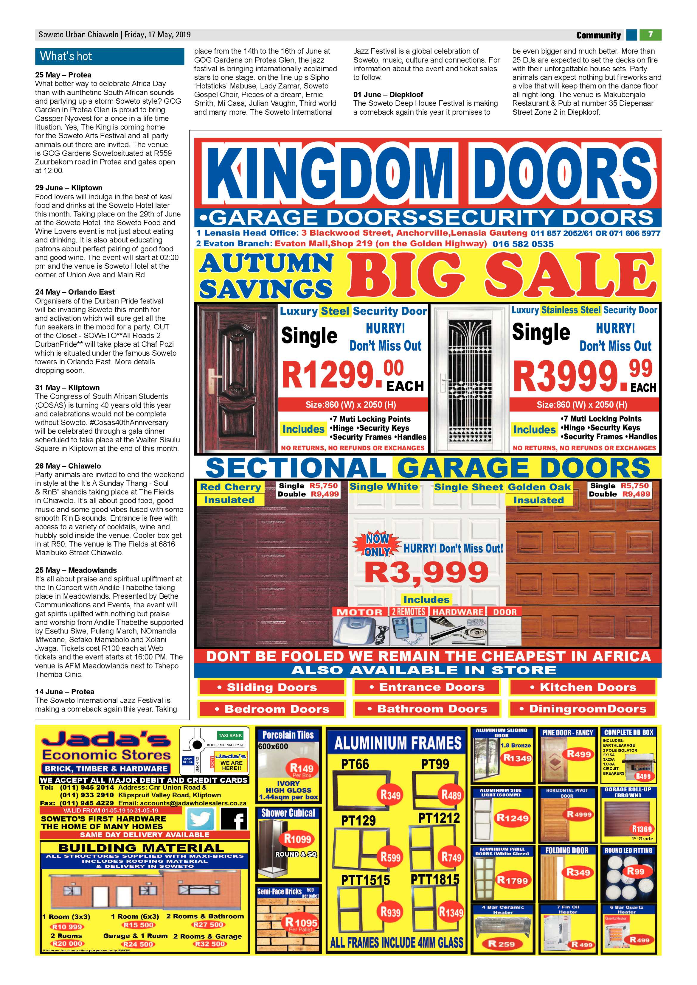 Chiawelo News – May 17, 2019 page 7
