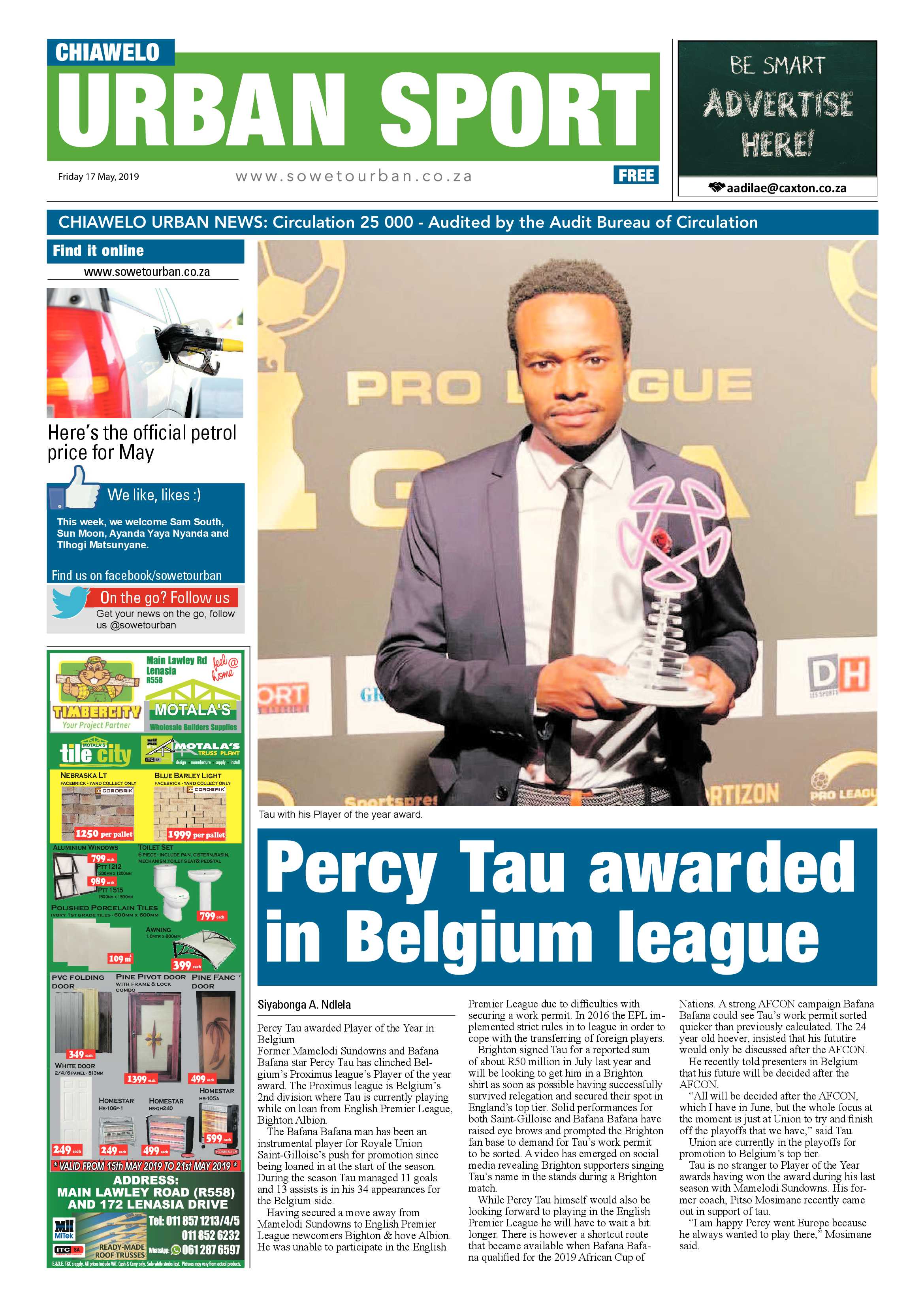Chiawelo News – May 17, 2019 page 8
