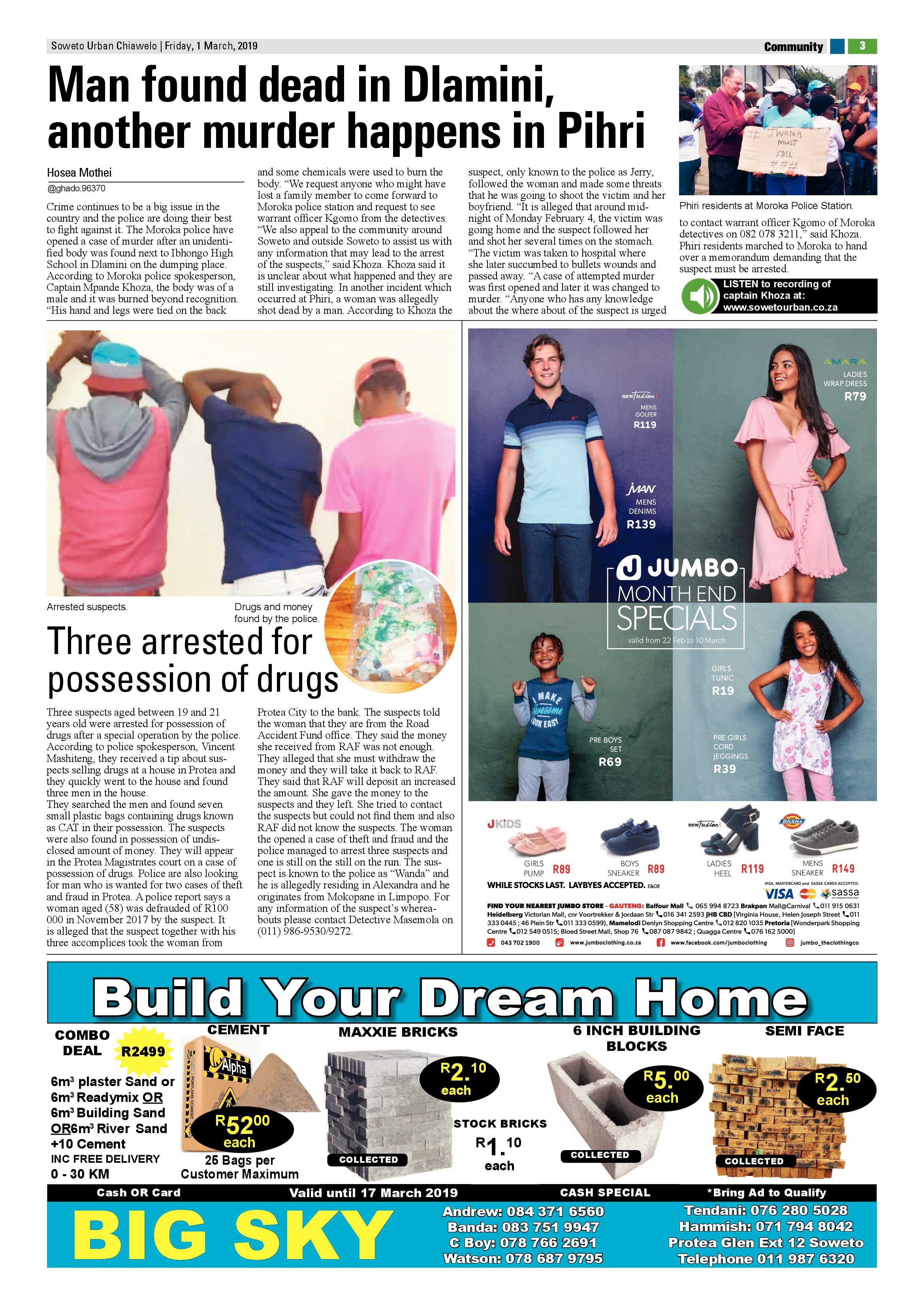 Chiawelo News – March 1, 2019 page 3