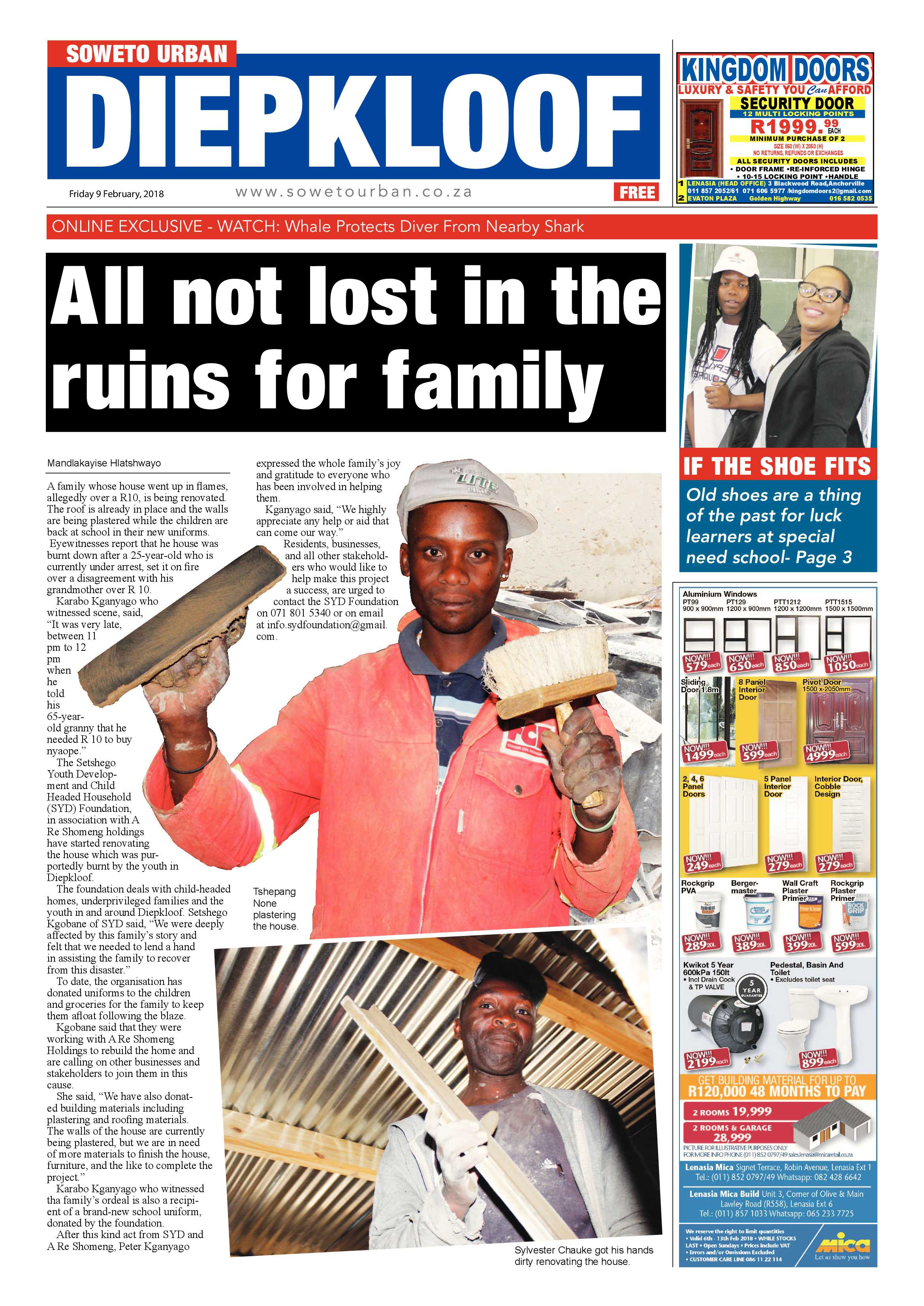 Diepkloof – Feb 9, 2018 issue page 1