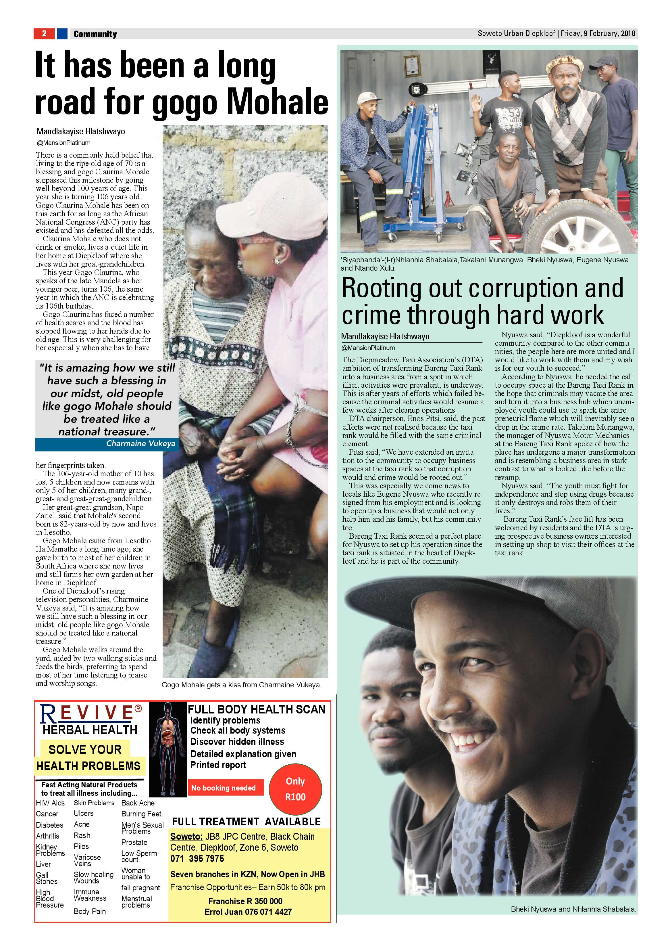 Diepkloof – Feb 9, 2018 issue page 2