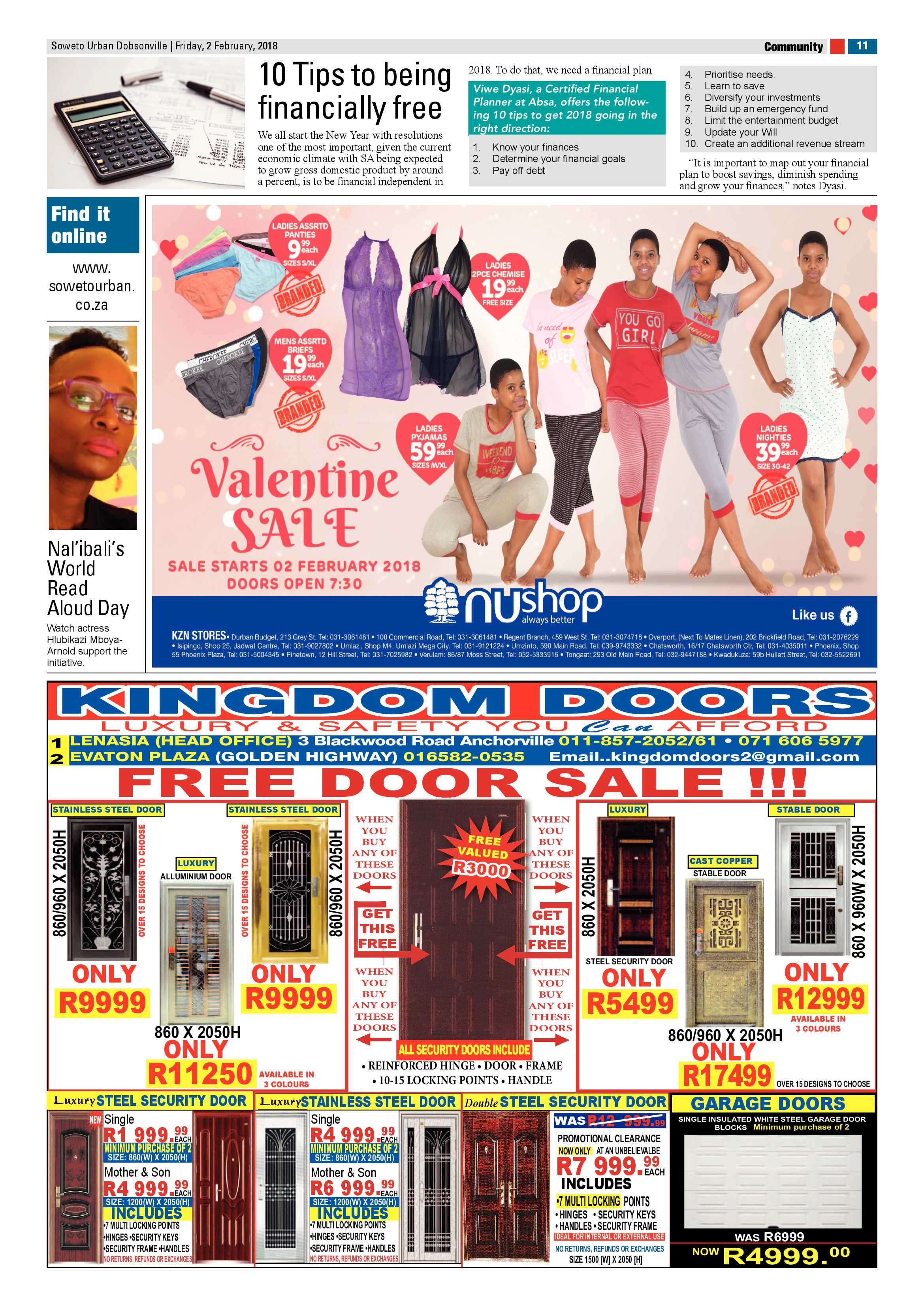 Dobsonville – Feb 2, 2018 issue page 11
