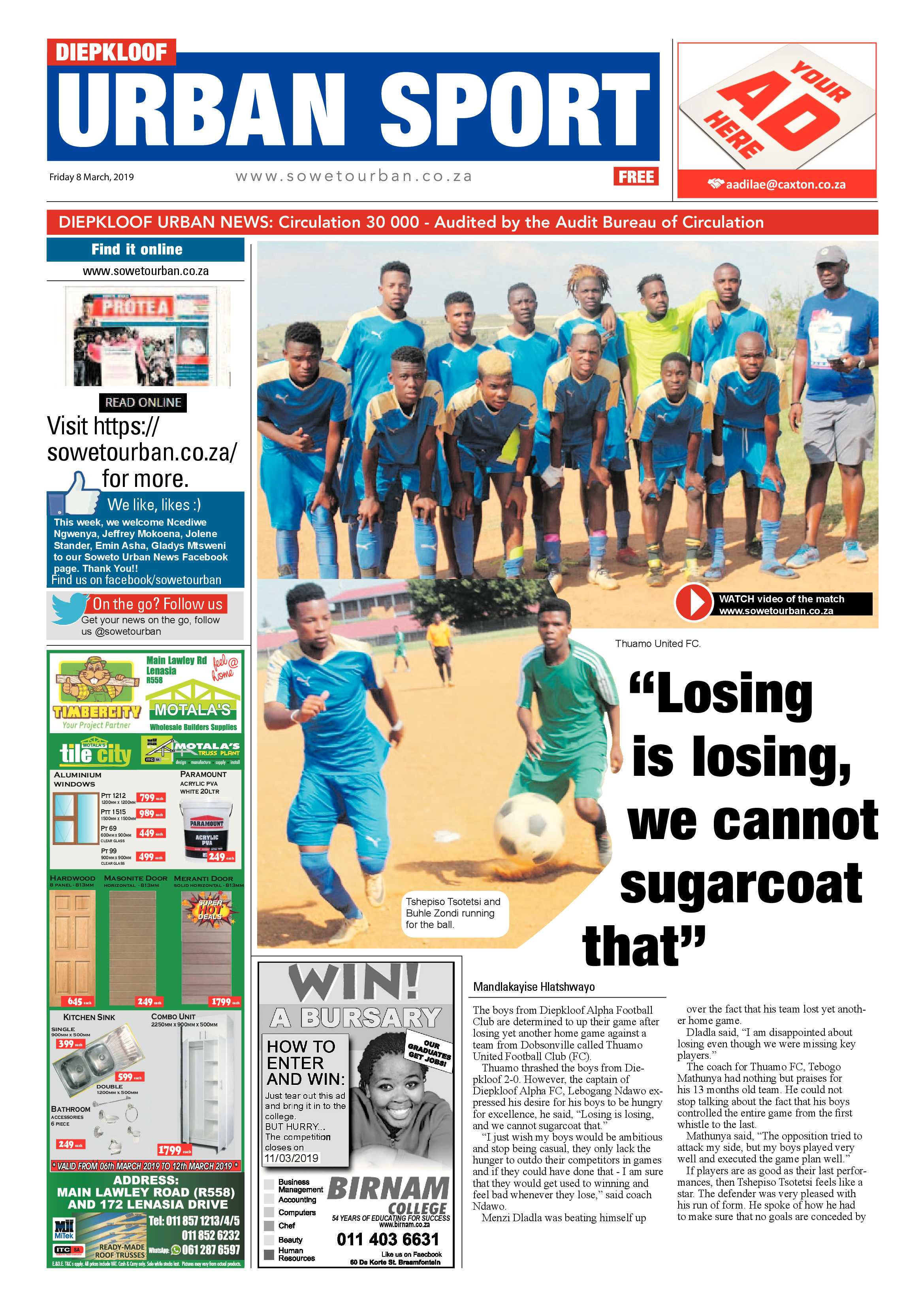 Diepkloof News – March 8 , 2019 page 12