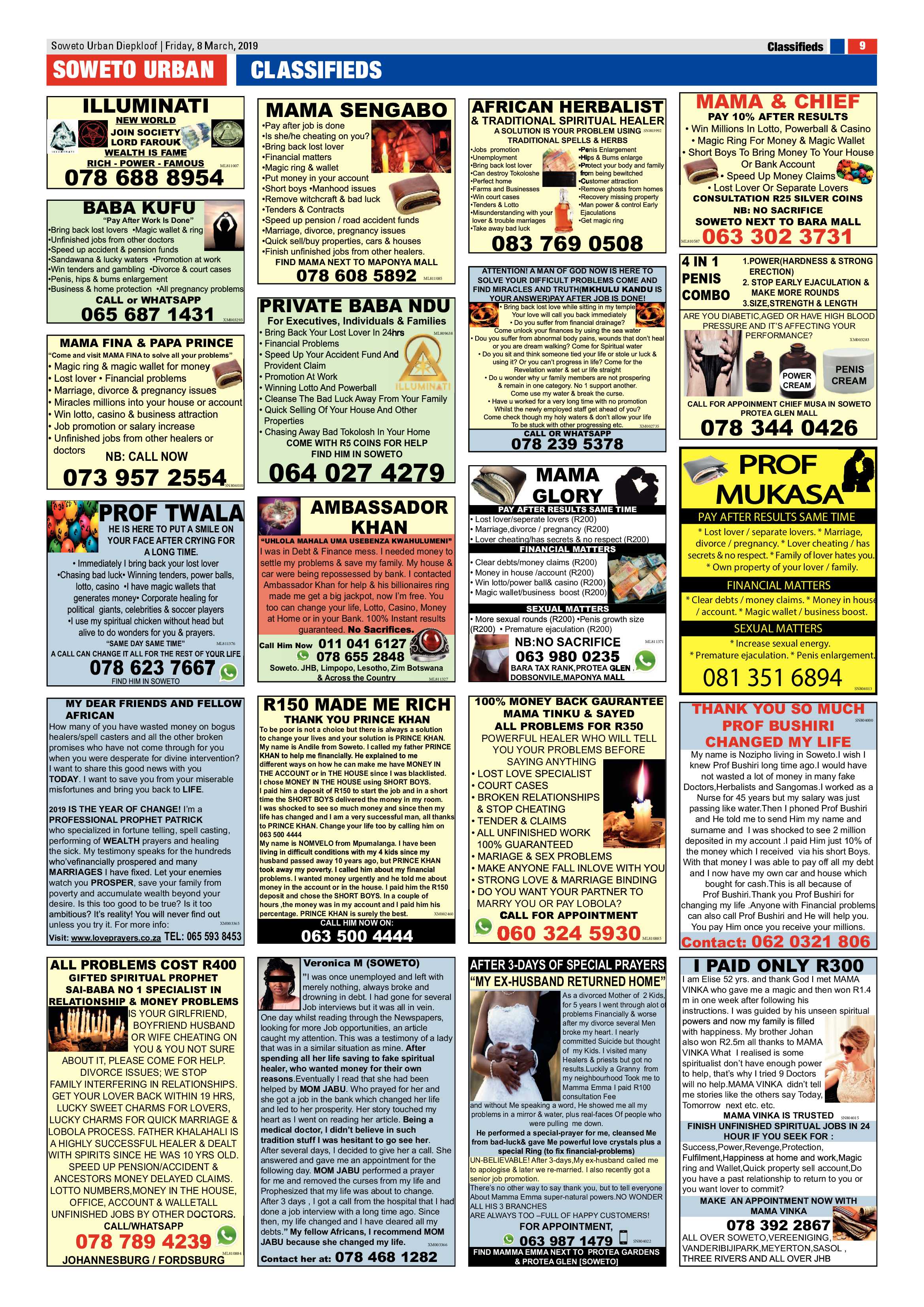 Diepkloof News – March 8 , 2019 page 9