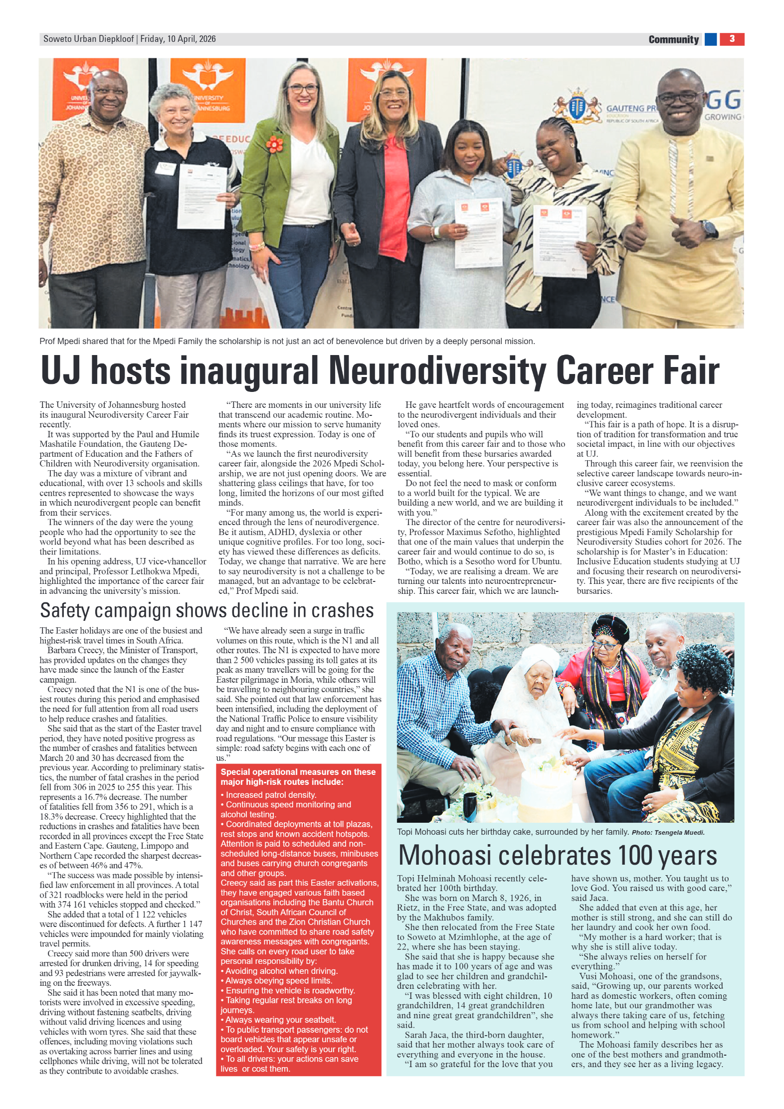 Diepkloof: 10 April 2026 page 3